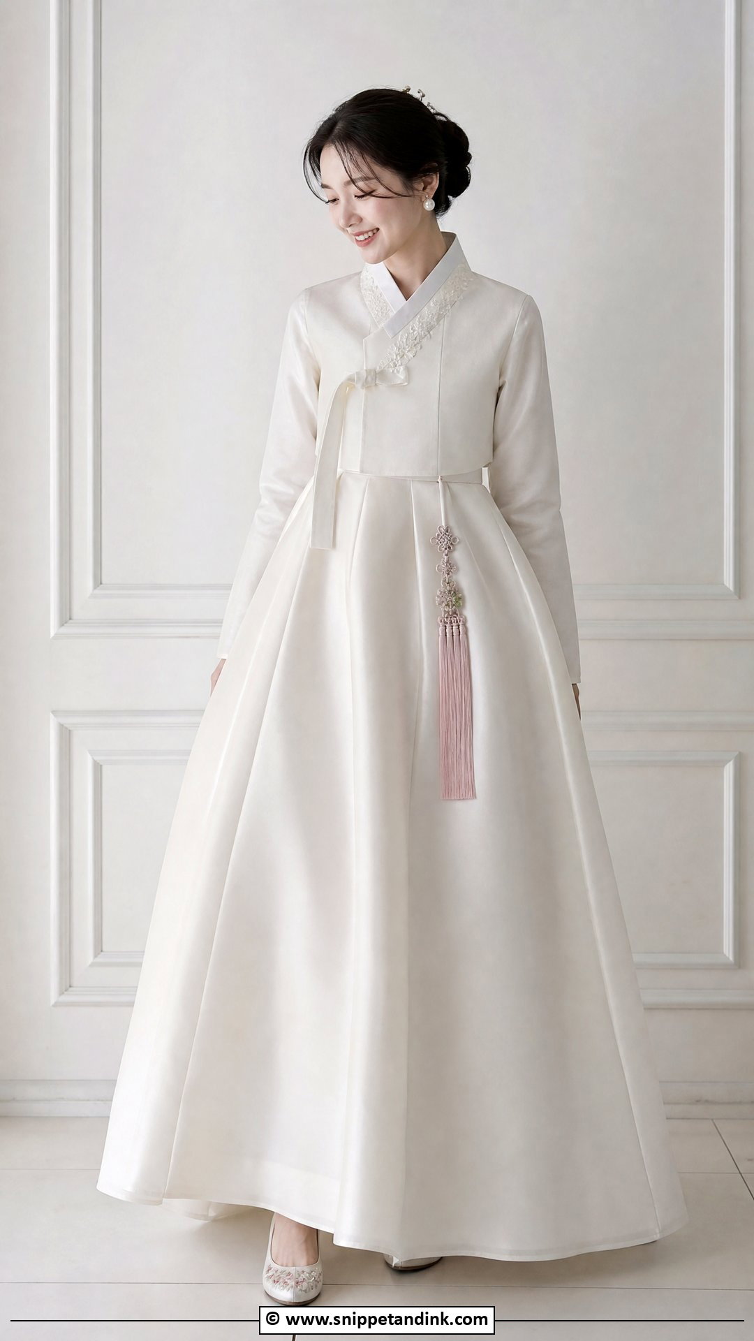 Korean Wedding Dress With Two Piece Set - Snippet and Ink - 35 Korean Wedding Dress Ideas