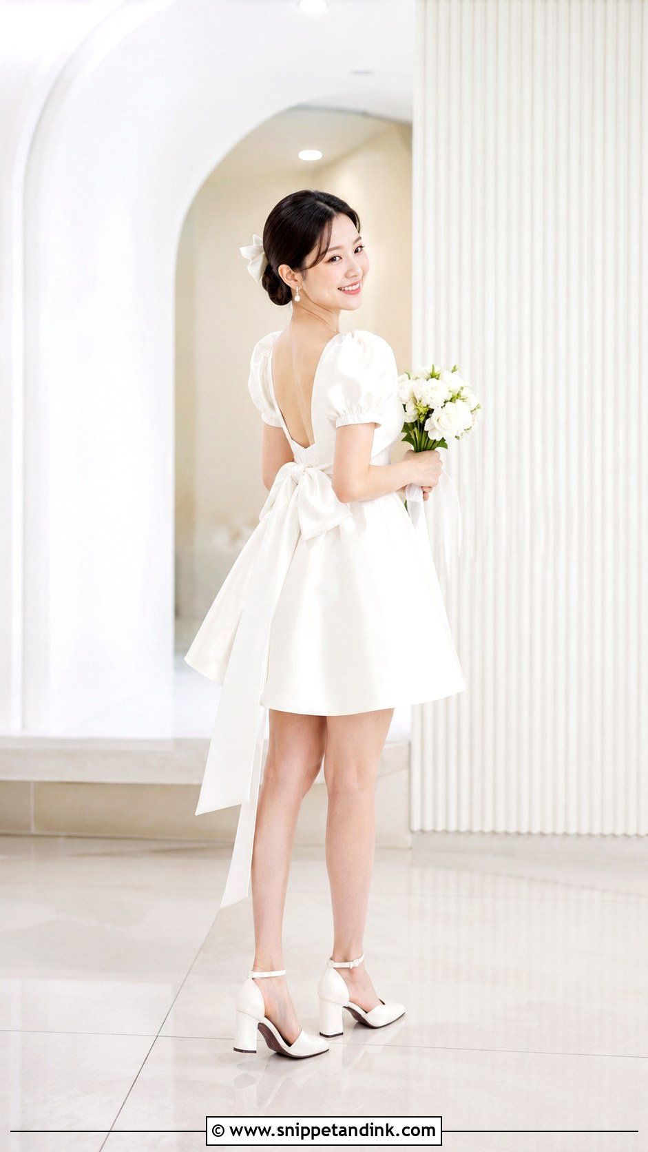 Korean Wedding Gown With Short Reception Dress - Snippet and Ink - 25 Korean Wedding Gown Ideas