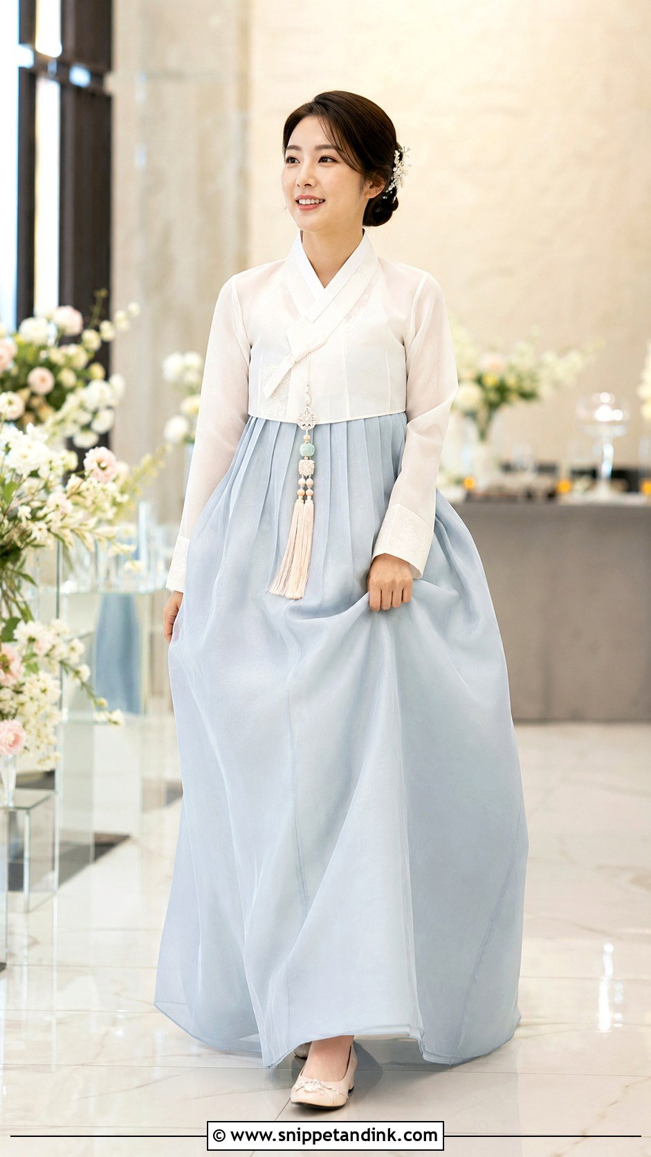 Korean Wedding Reception Hanbok - Snippet and Ink - 25 Traditional Korean Wedding Dress Ideas