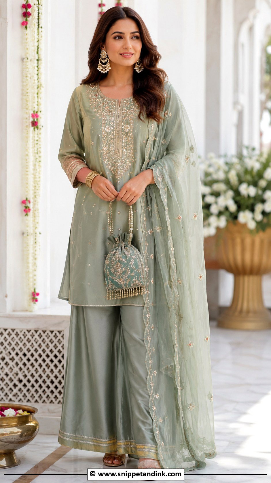 Kurta Palazzo Shaadi Outfit - Snippet and Ink - 30 Shaadi Outfits