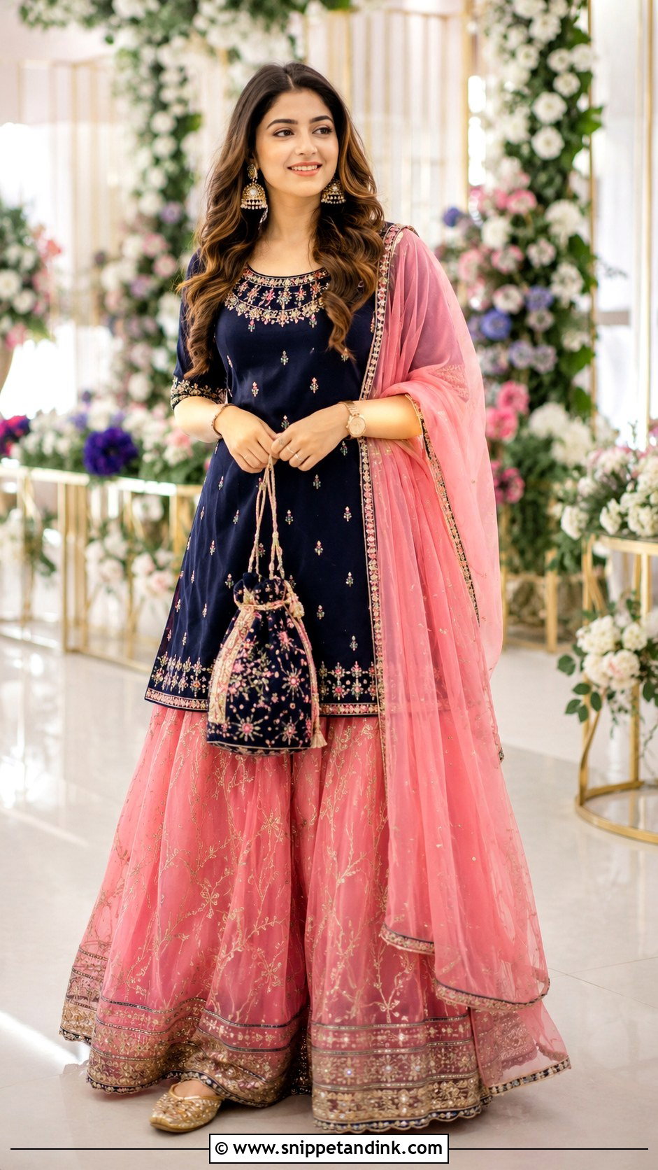 Kurta Skirt Dress for Ring Ceremony - Snippet and Ink - 20 Dress for Ring Ceremony Ideas