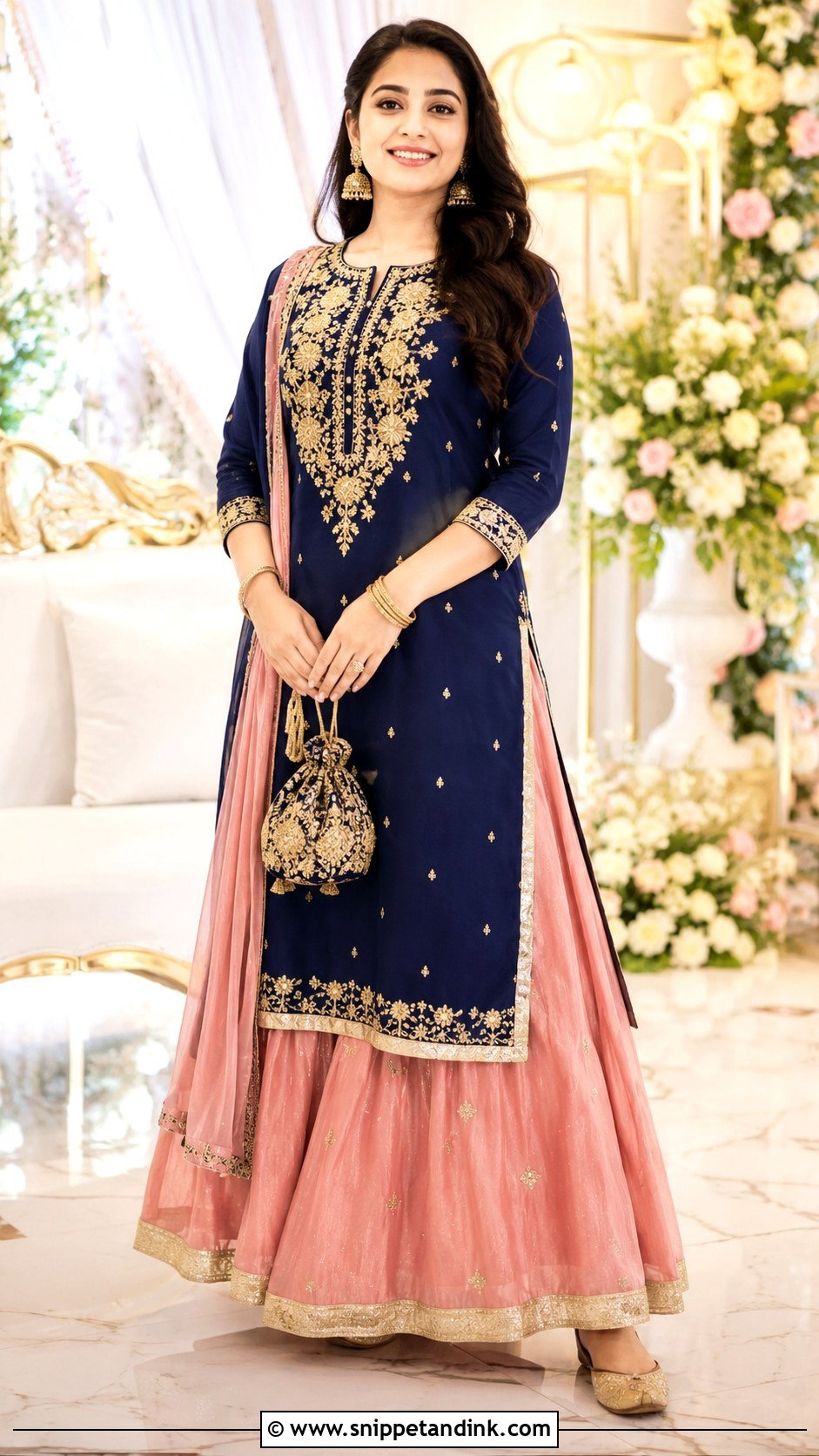 Kurta and Skirt for Sister Wedding - Snippet and Ink - 20 Wedding Dresses Simple for Sister