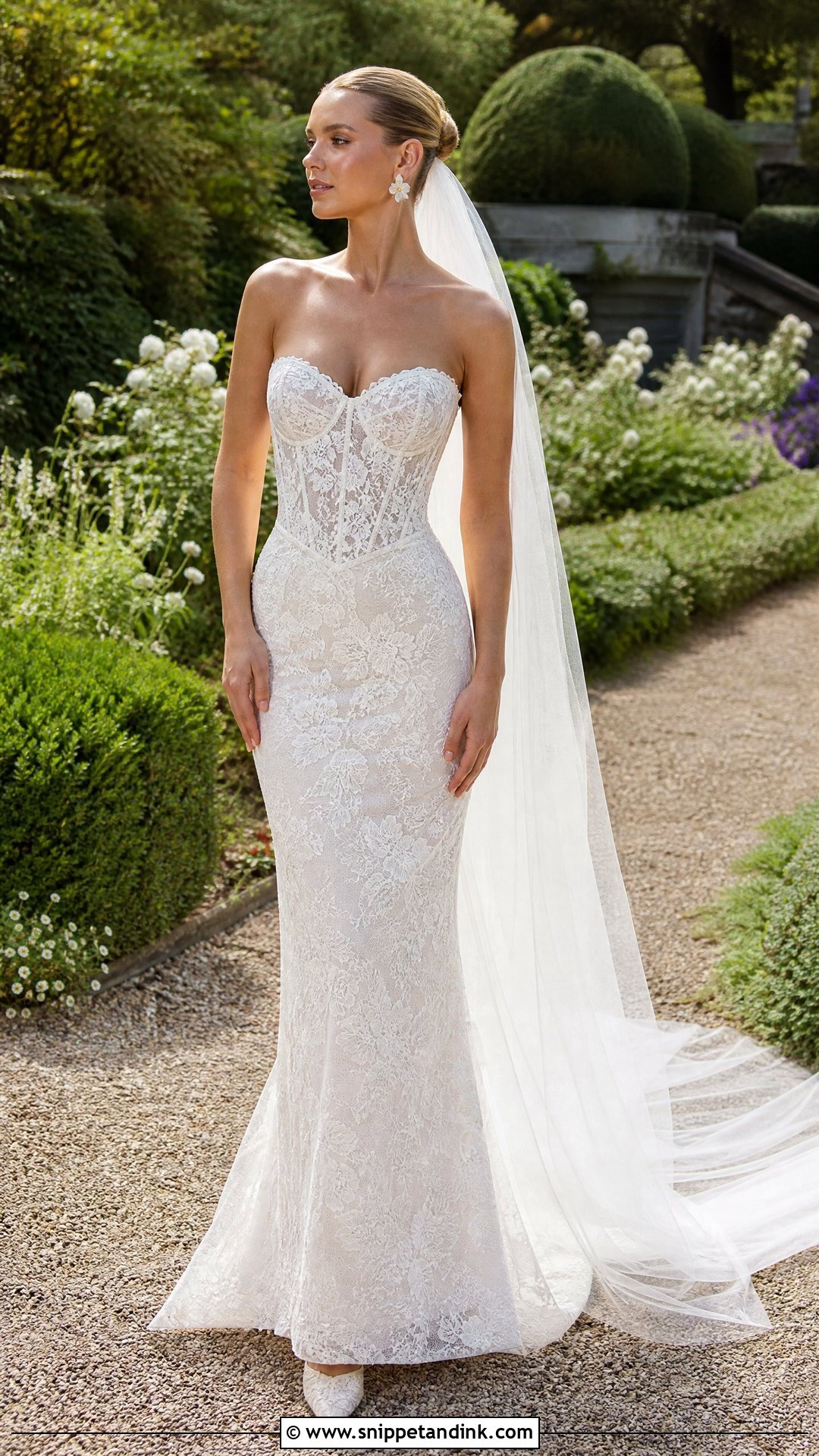 Kyha Baia Corset And Amur Skirt - Snippet and Ink - 20 Kyha Studios Wedding Dress Ideas