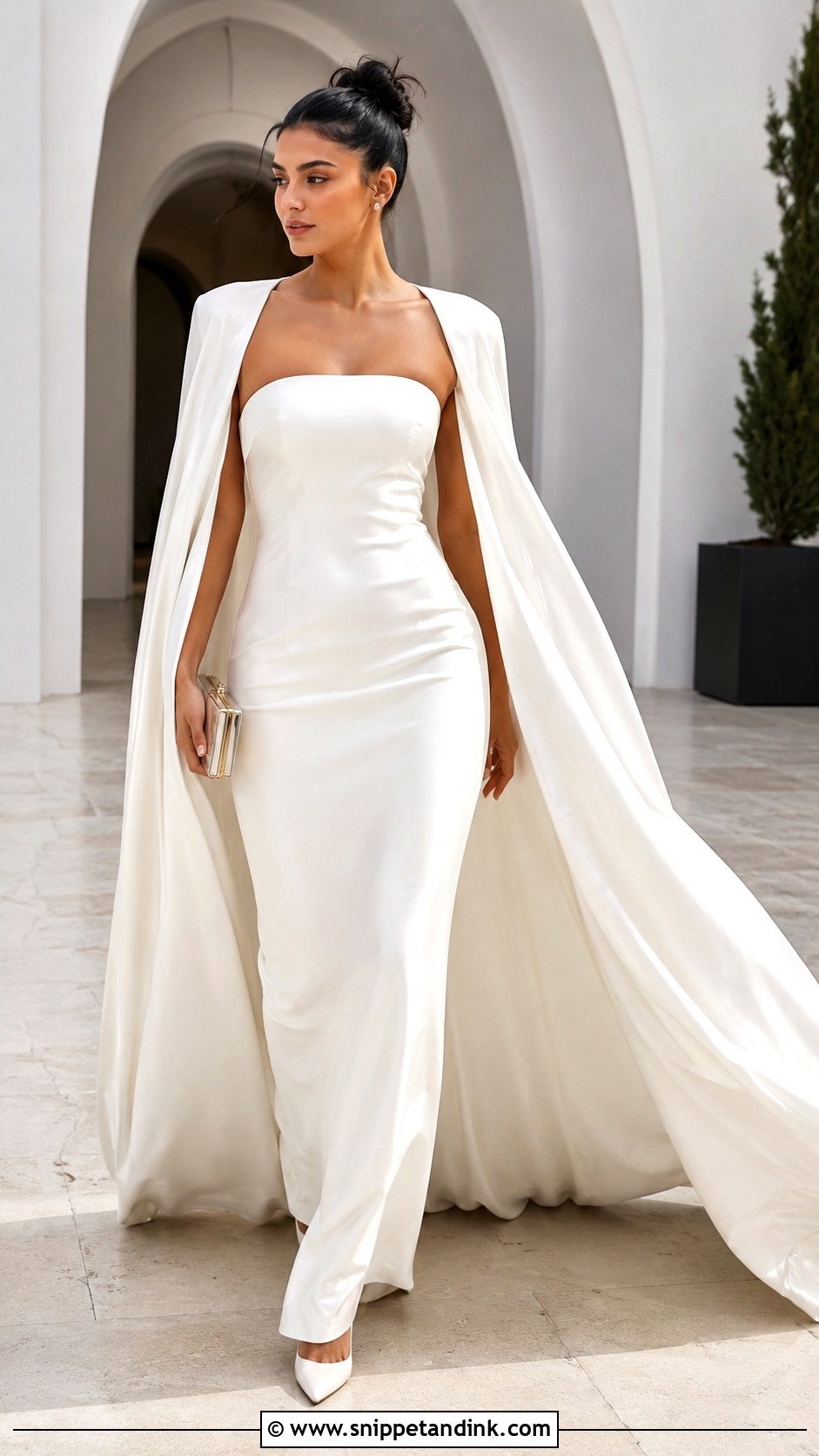 Kylie Jenner Cape Wedding Dress - Snippet and Ink - 20 Kylie Jenner Wedding Dress Ideas