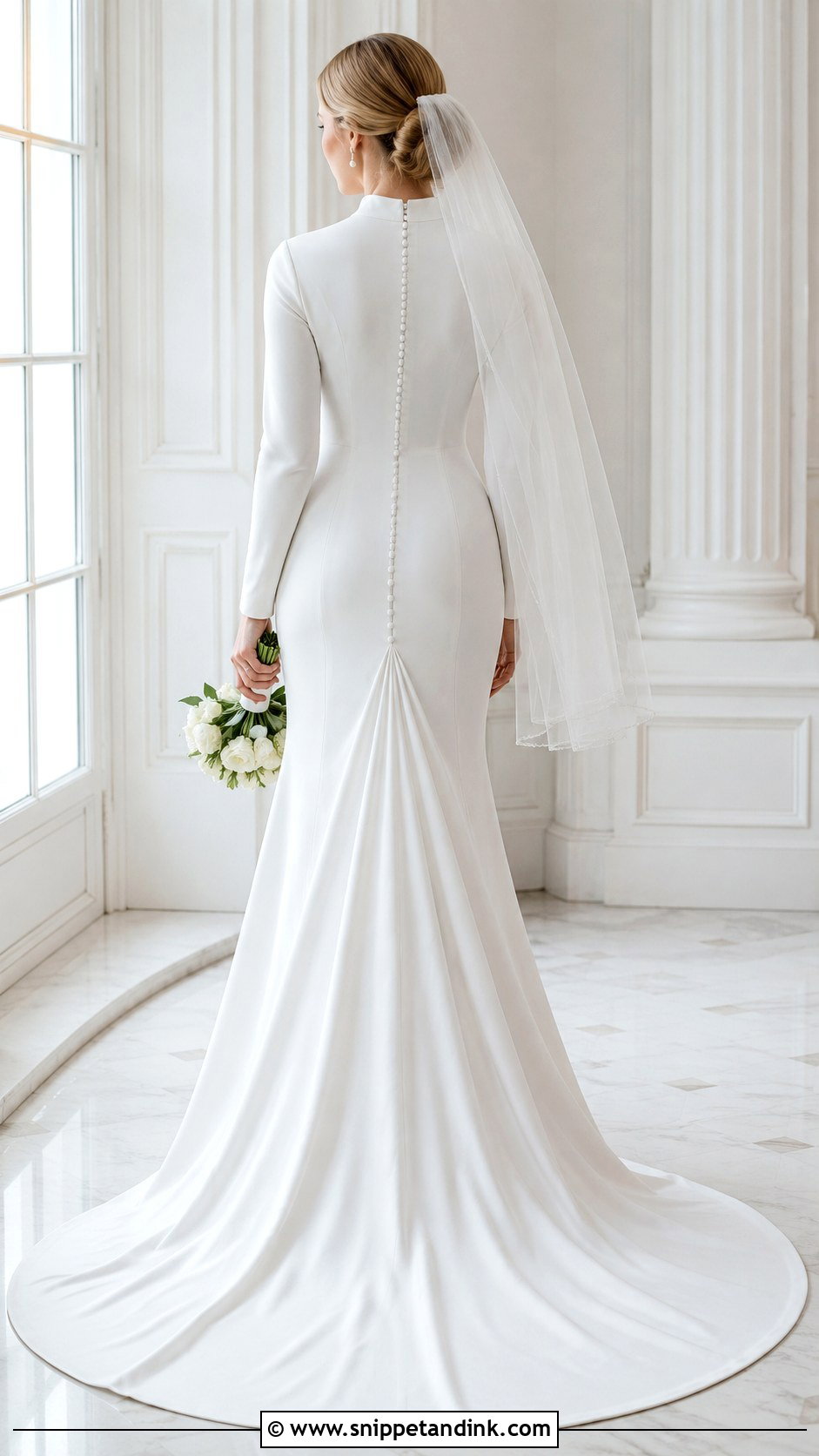 LDS Wedding Dress With Buttons - Snippet and Ink - 25 Lds Wedding Dresses