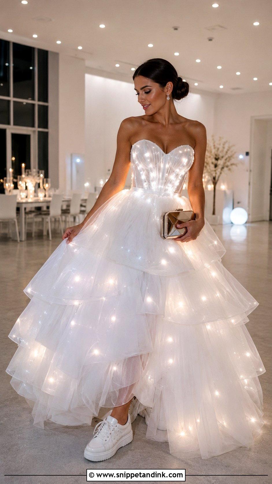LED Light Wedding Dress - Snippet and Ink - 20 Crazy Wedding Dresses