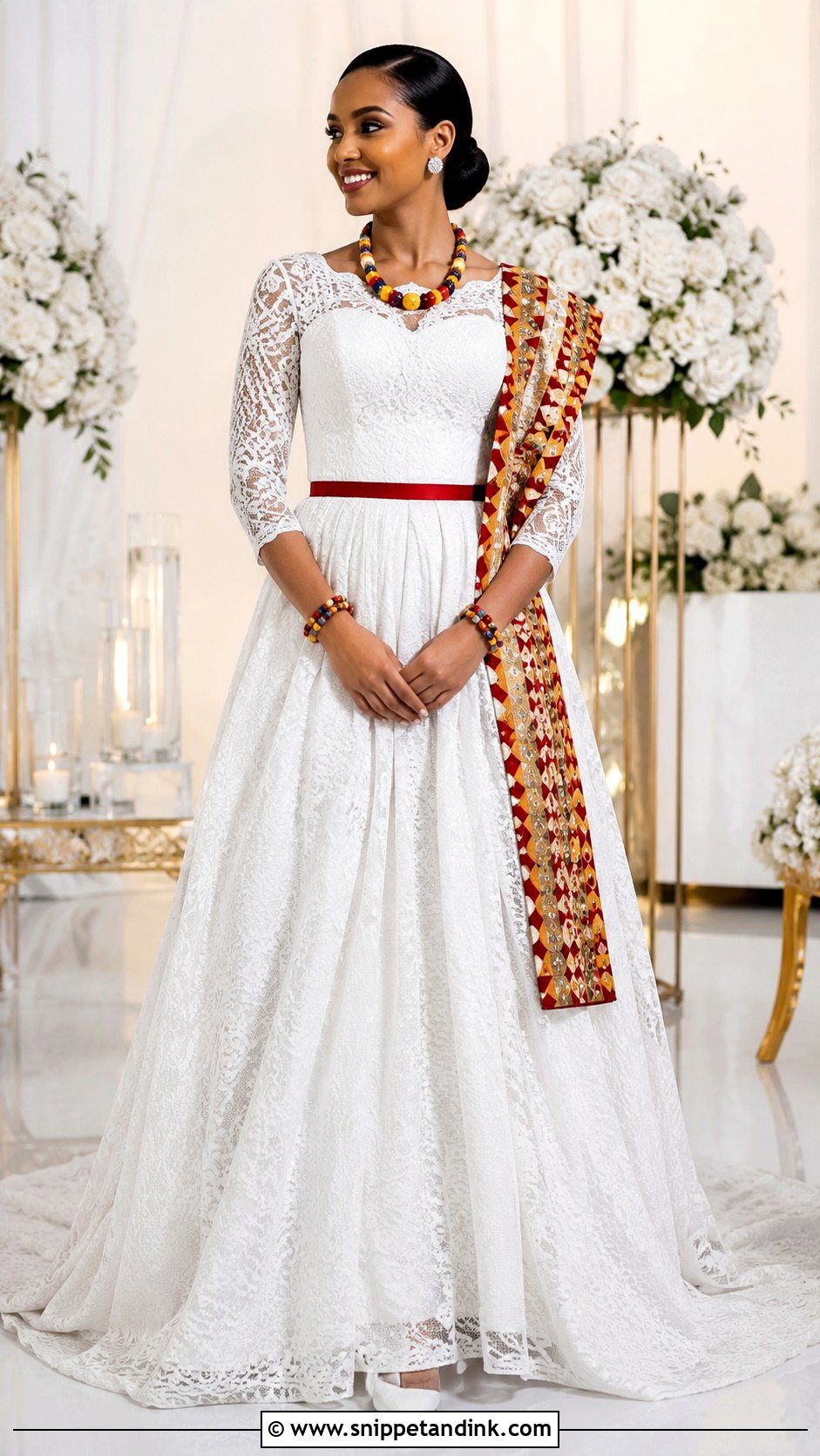 Lace And Swati Wedding Gown - Snippet and Ink - 20 Swati Wedding Dresses