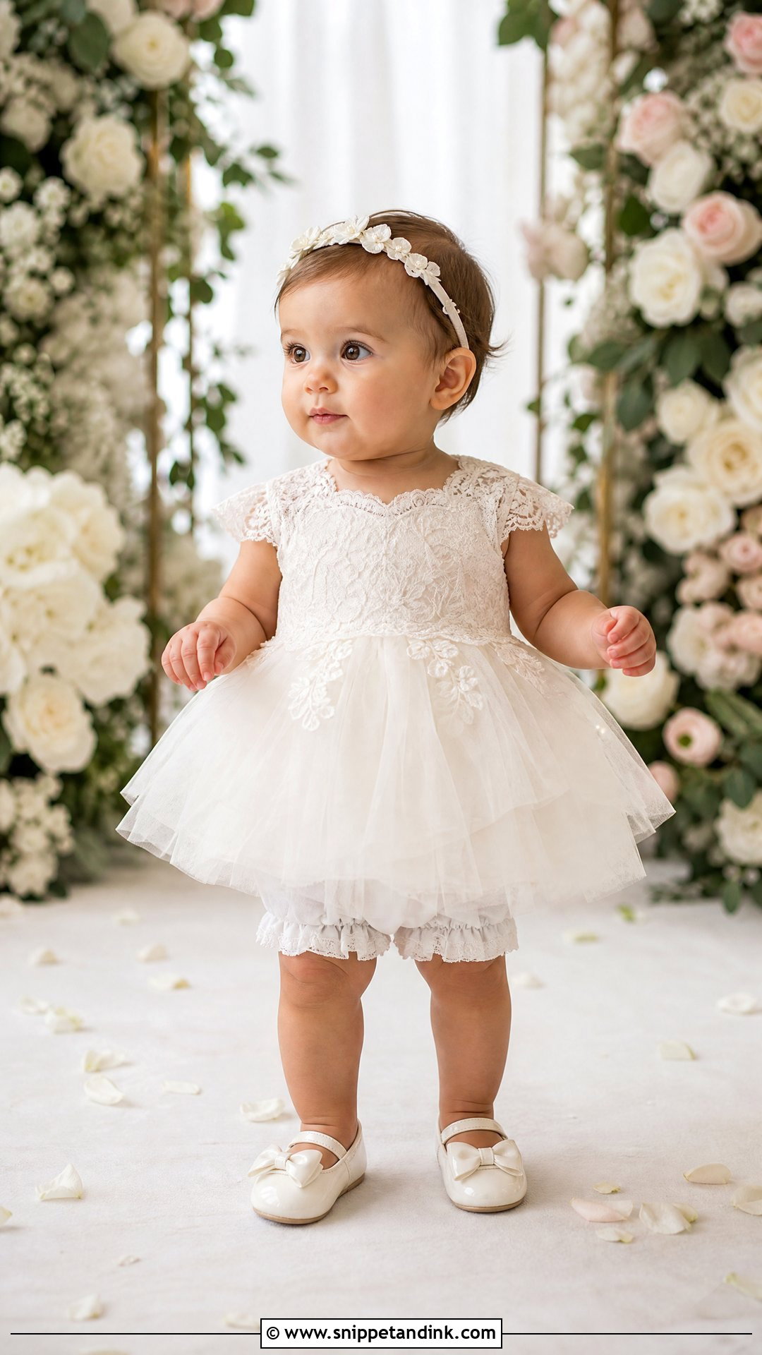 Lace Baby Girl Flower Girl Dress - Snippet and Ink - 25 Baby Girl Wedding Dress Ideas