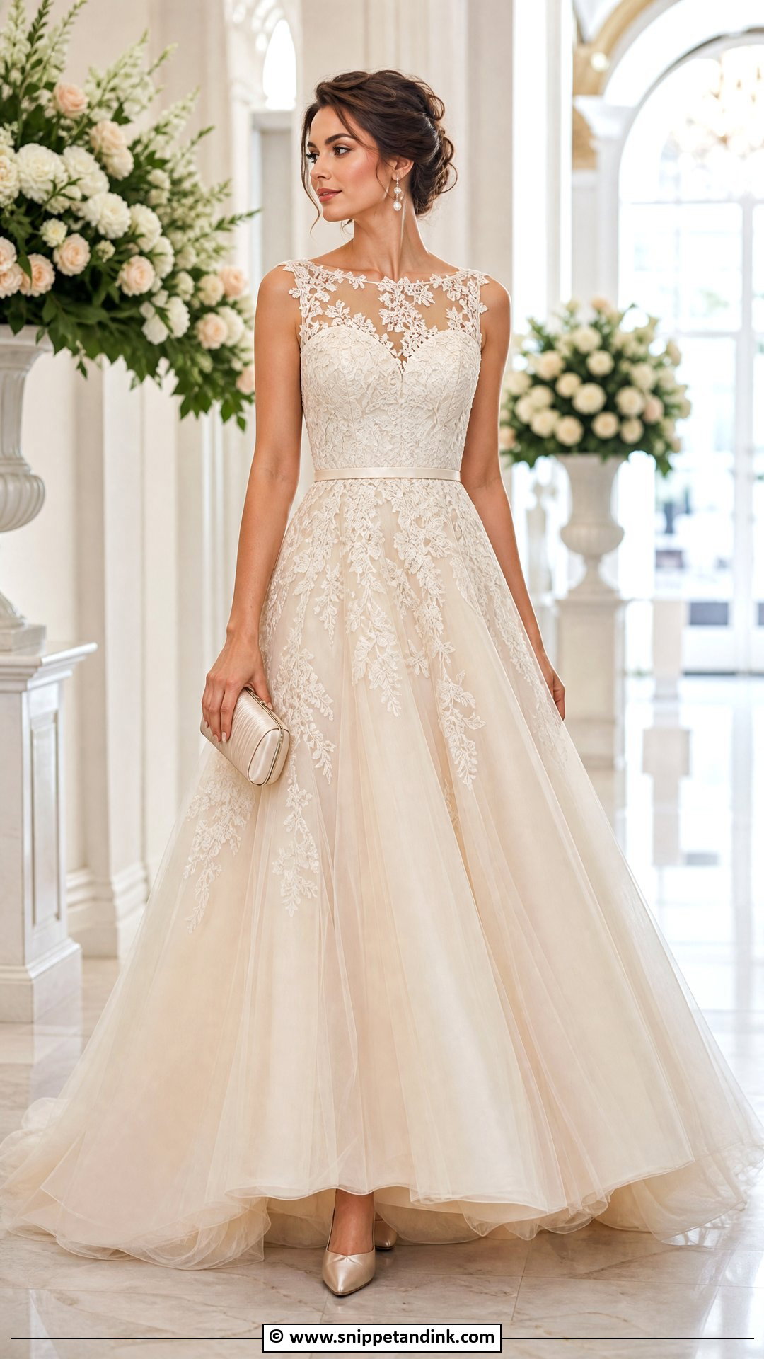 Lace Ball Gown - Snippet and Ink - 35 Ball Gown Ideas