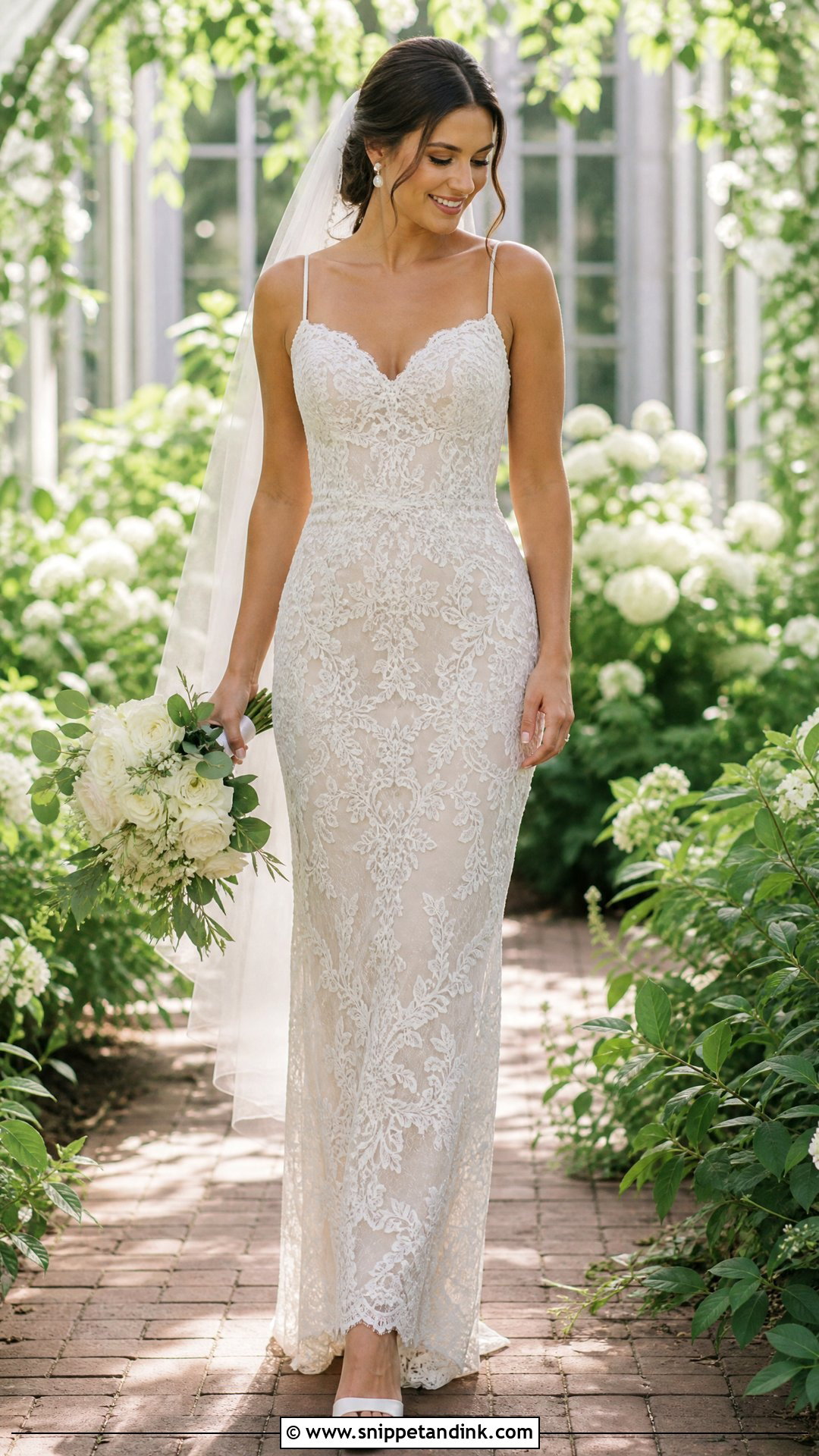 Lace Bodycon Wedding Dress - Snippet and Ink - 25 Bodycon Wedding Dress Ideas
