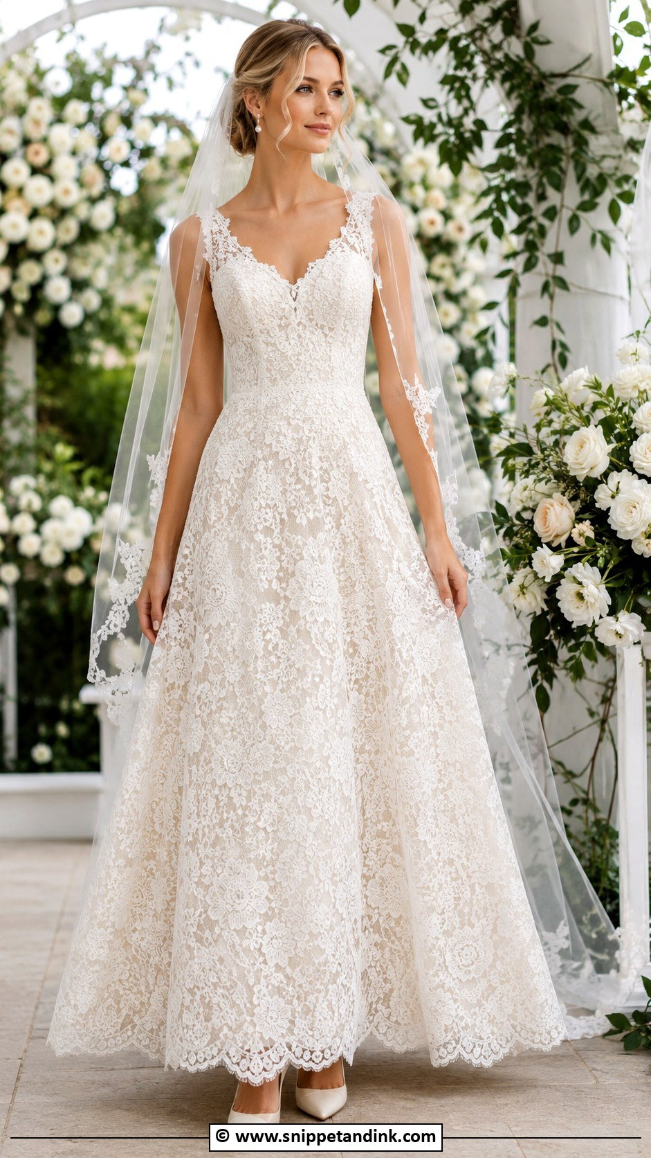 Lace Designer Wedding Dress - Snippet and Ink - 30 Designer Wedding Dresses