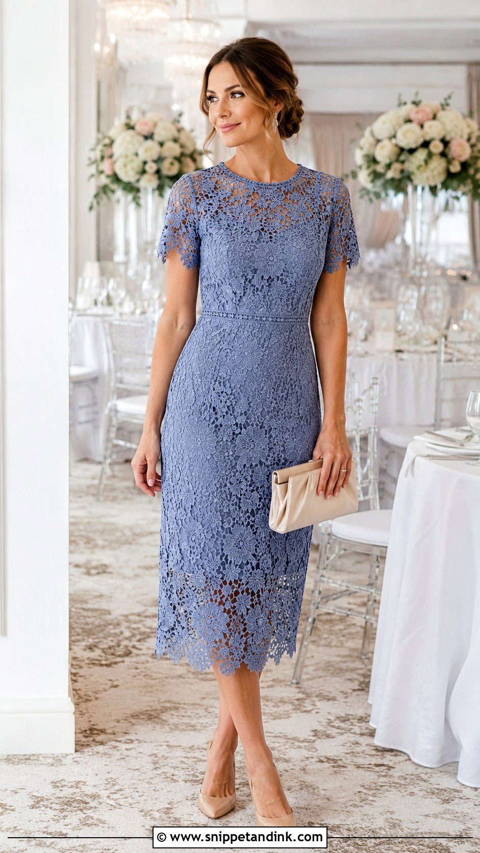 Lace Dress For Wedding Function - Snippet and Ink - 25 Dresses for Wedding Function