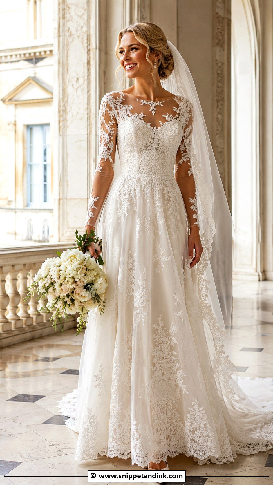 Lace Fantasy Wedding Dress - Snippet and Ink - 30 Fantasy Wedding Dress Ideas