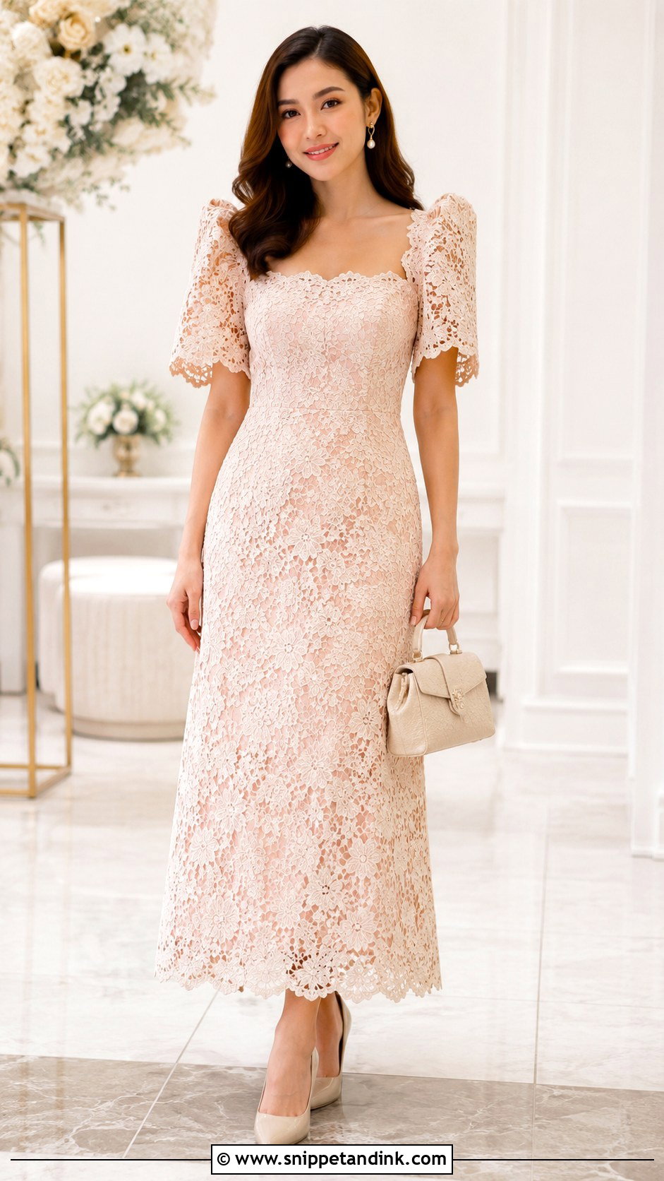Lace Filipiniana Gown - Snippet and Ink - 25 Filipiniana Gown Ideas