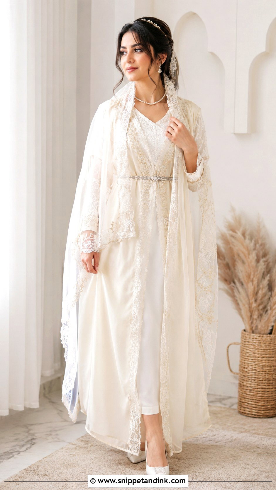 Lace Kurdish Wedding Dress - Snippet and Ink - 25 Kurdish Wedding Dress Ideas