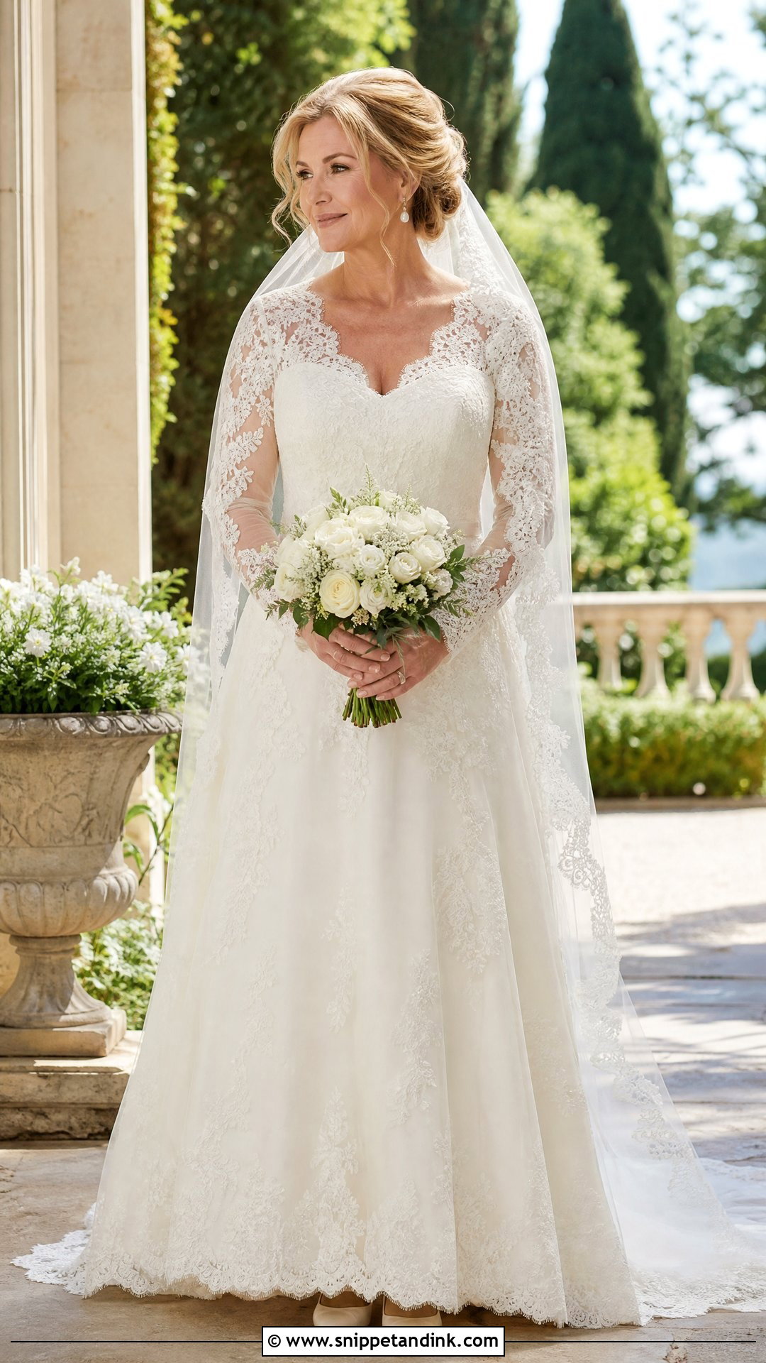 Lace Long Sleeve Wedding Dress - Snippet and Ink - 20 The Wedding Dress Ideas