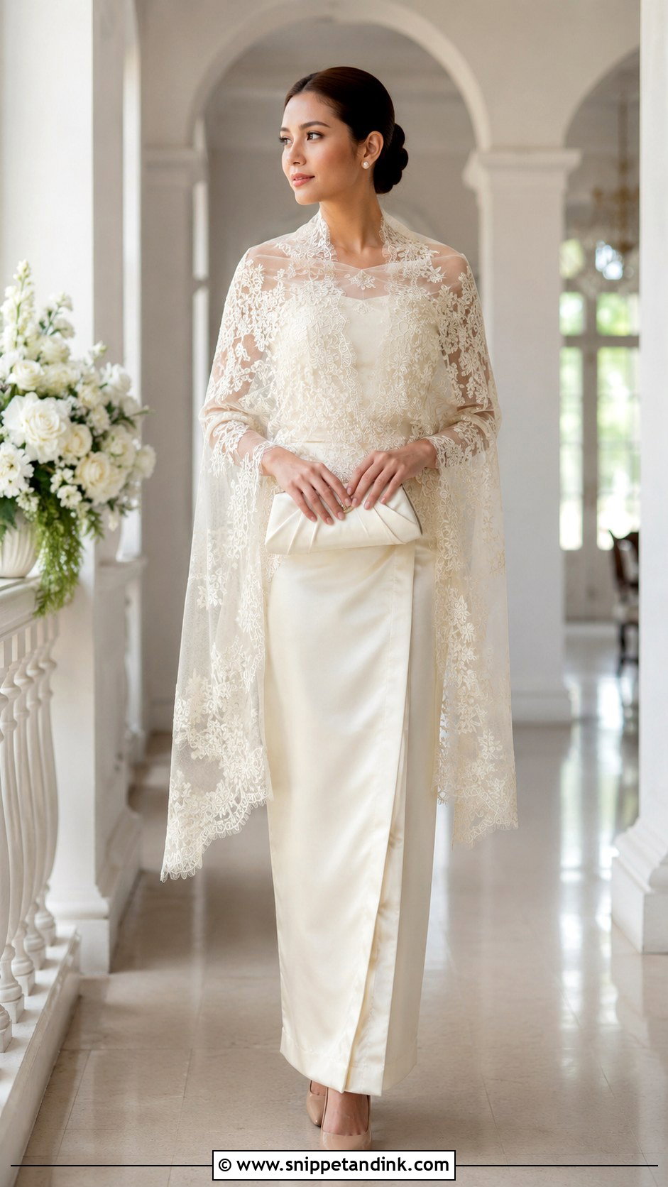 Lace Maria Clara Gown - Snippet and Ink - 25 Maria Clara Gown Ideas