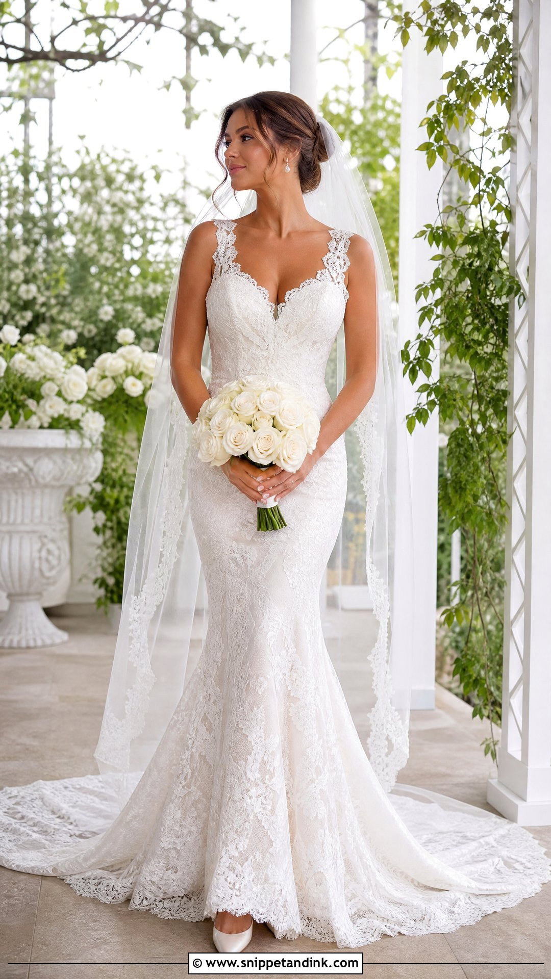 Lace Mermaid Wedding Dress - Snippet and Ink - 20 Dream Wedding Dresses Mermaid