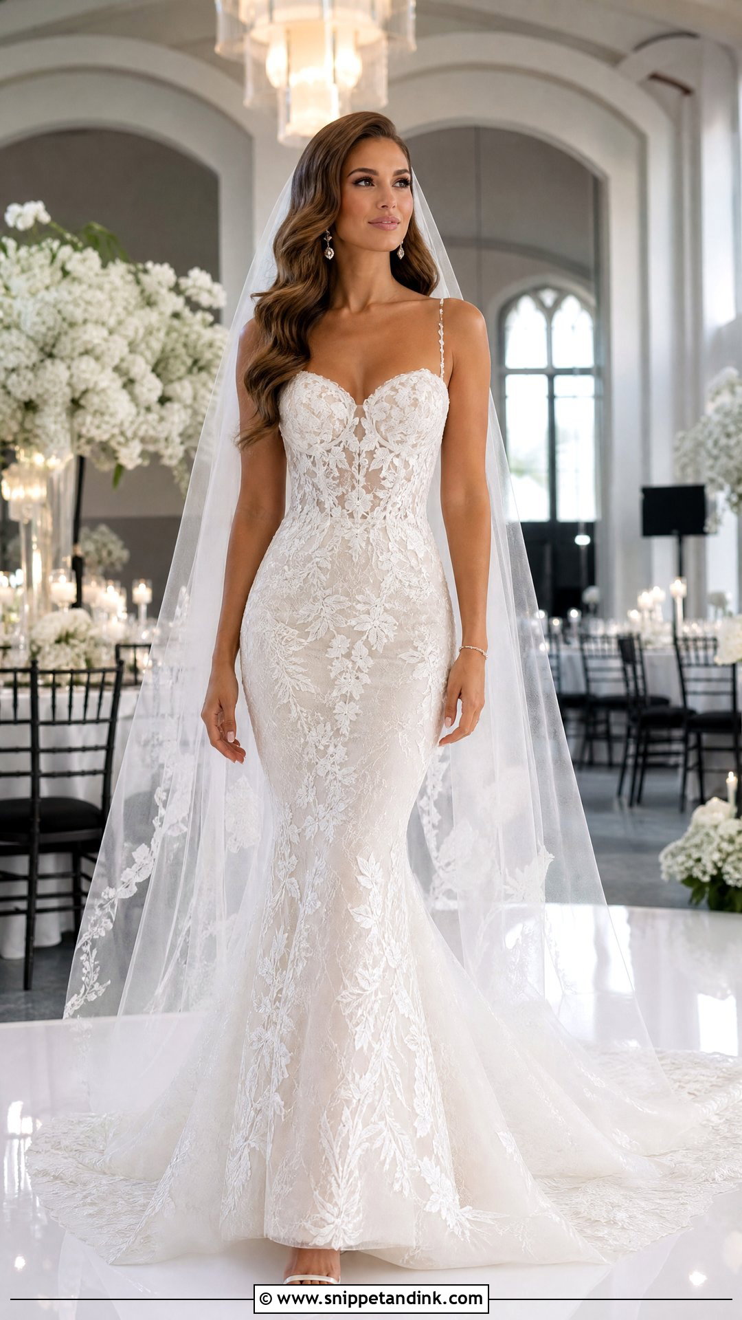 Lace Mermaid Wedding Dress - Snippet and Ink - 20 Wona Concept Wedding Dress Ideas