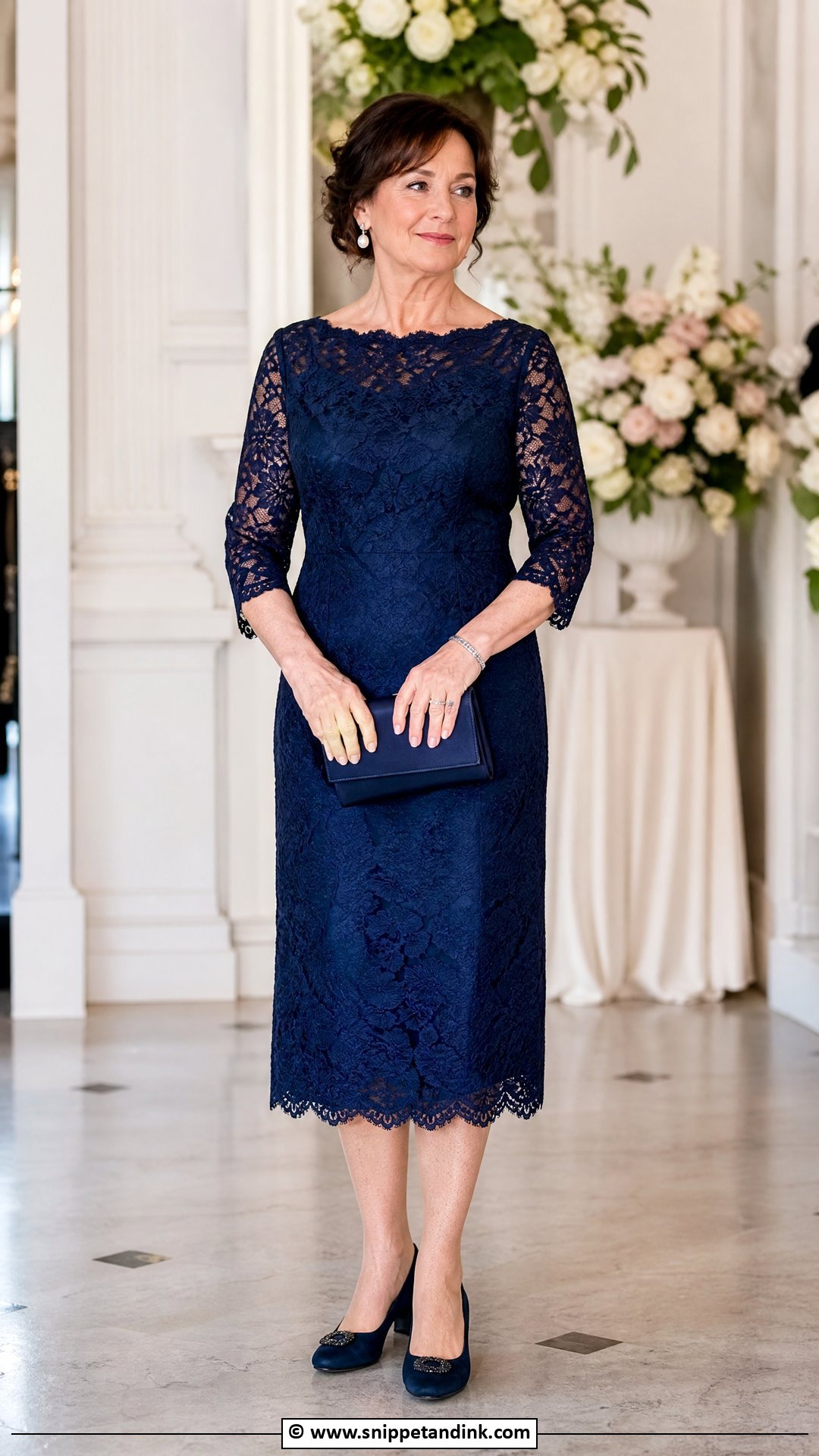 Lace Mother Of The Bride Dress - Snippet and Ink - 35 Lace Styles for Wedding