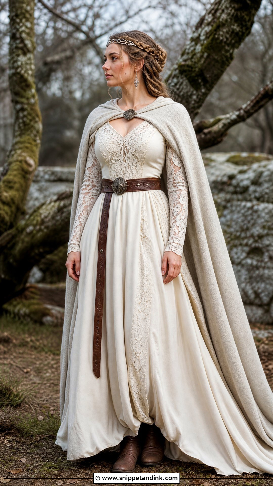 Lace Norse Wedding Dress - Snippet and Ink - 20 Norse Wedding Dress Ideas