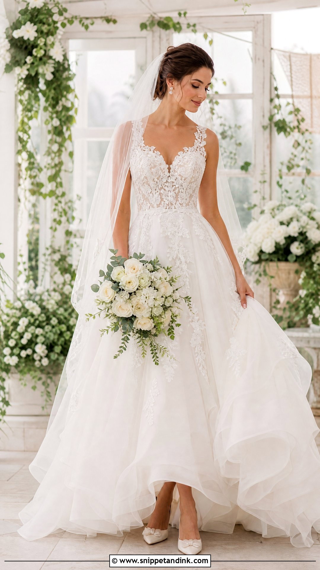 Lace Princess Bride Dress - Snippet and Ink - 25 Princess Bride Dress Ideas