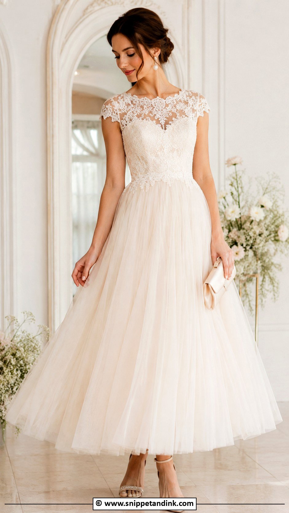 Lace Princess Gown - Snippet and Ink - 35 Princess Gown Ideas