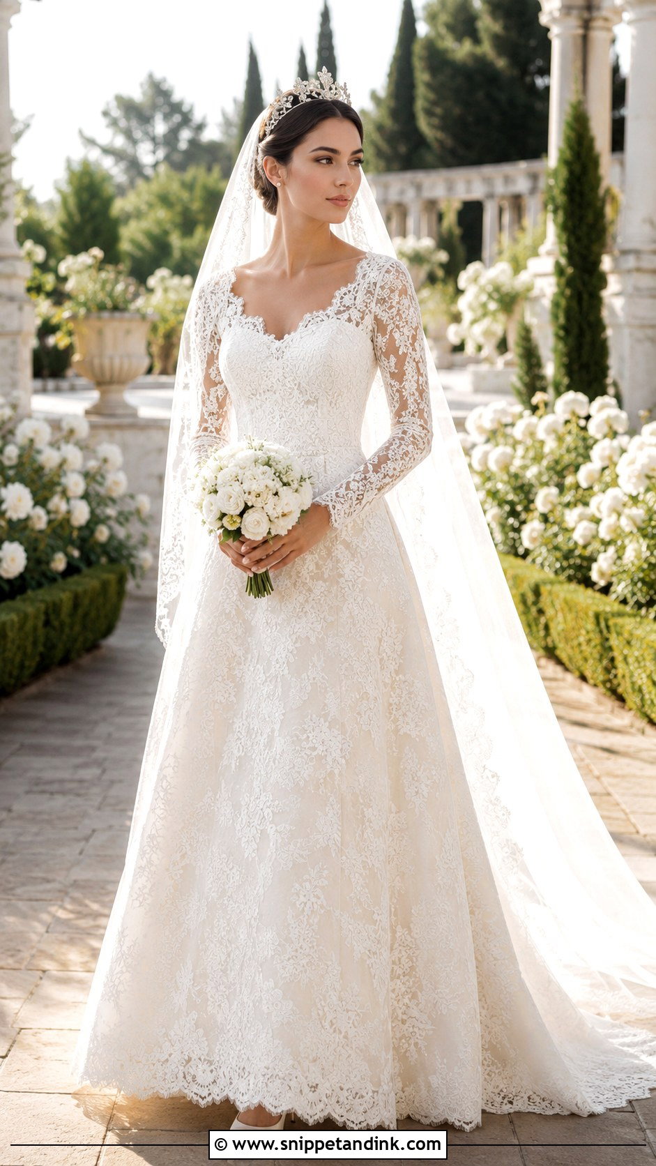 Lace Royal Wedding Dress - Snippet and Ink - 20 Royal Wedding Dress Queens Ideas