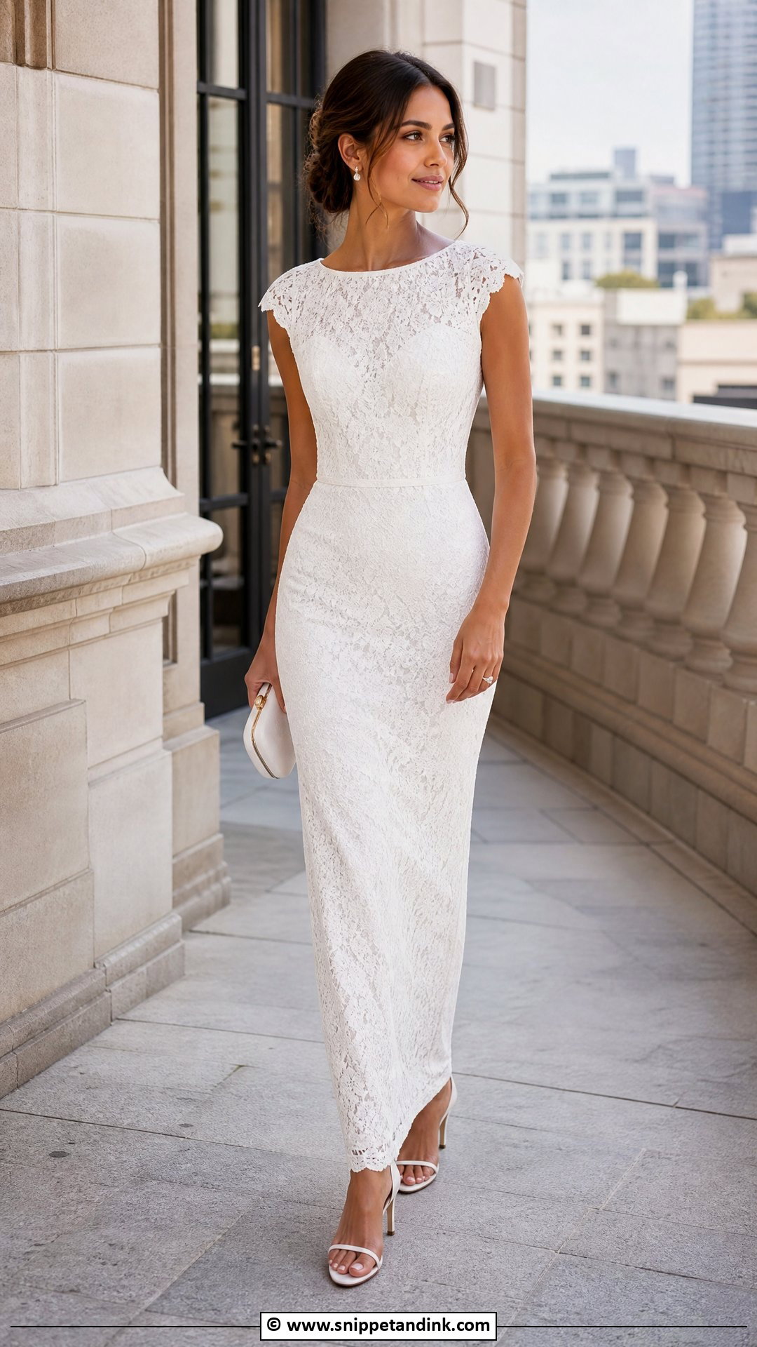 Lace Sheath Wedding Dress - Snippet and Ink - 35 Lace Styles for Wedding