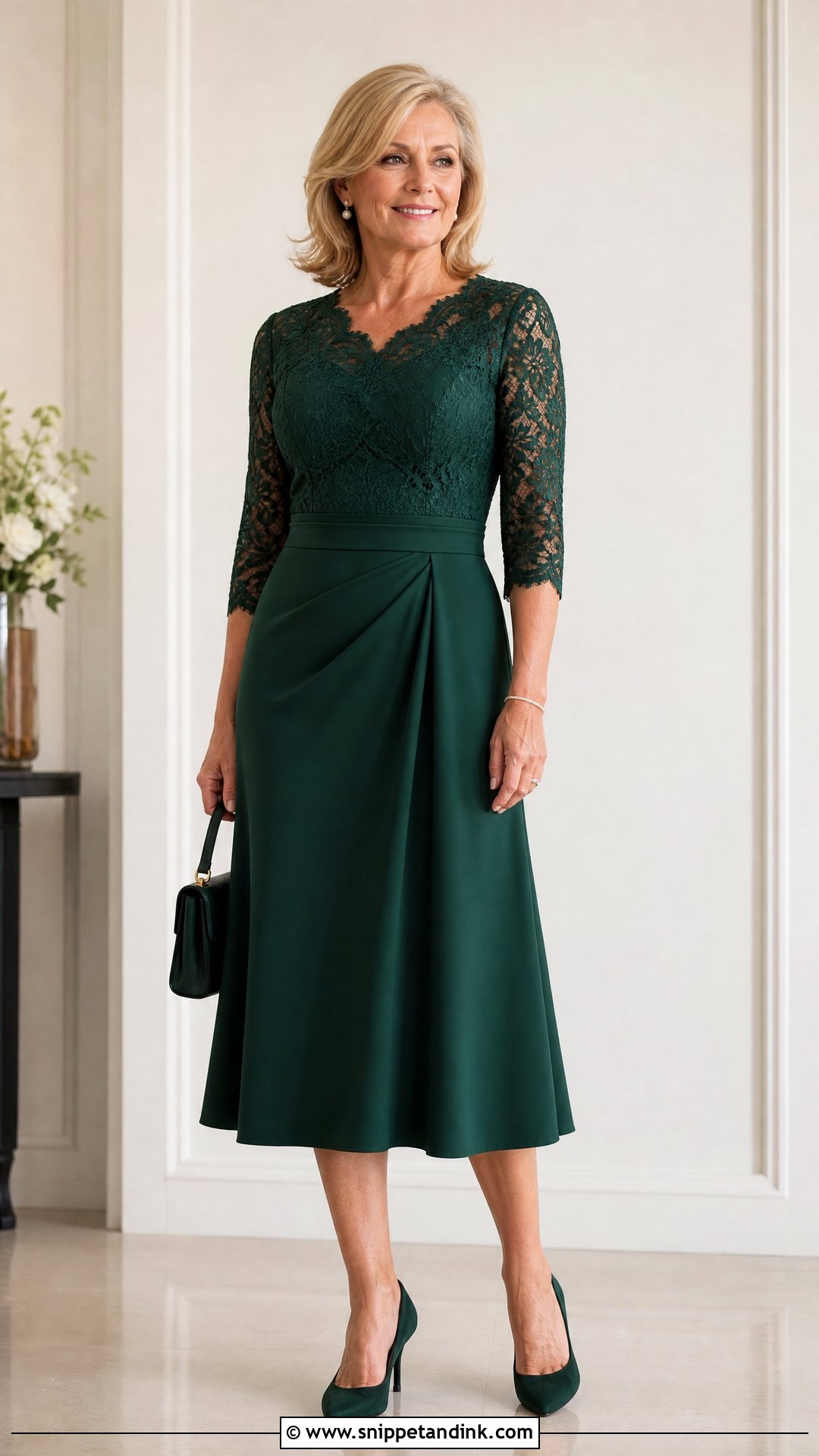 Lace Sleeve Wedding Party Dress - Snippet and Ink - 20 Wedding Dresses Party Dress