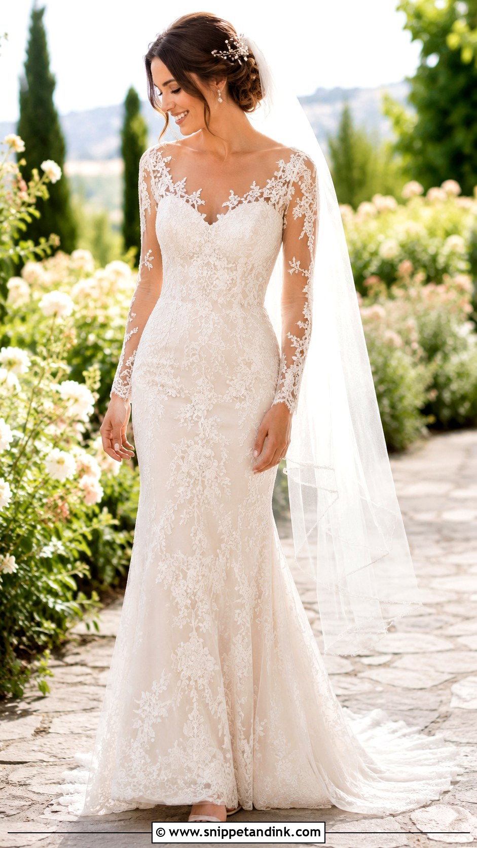 Lace Wedding Dress - Snippet and Ink - 25 Most Beautiful Wedding Dresses