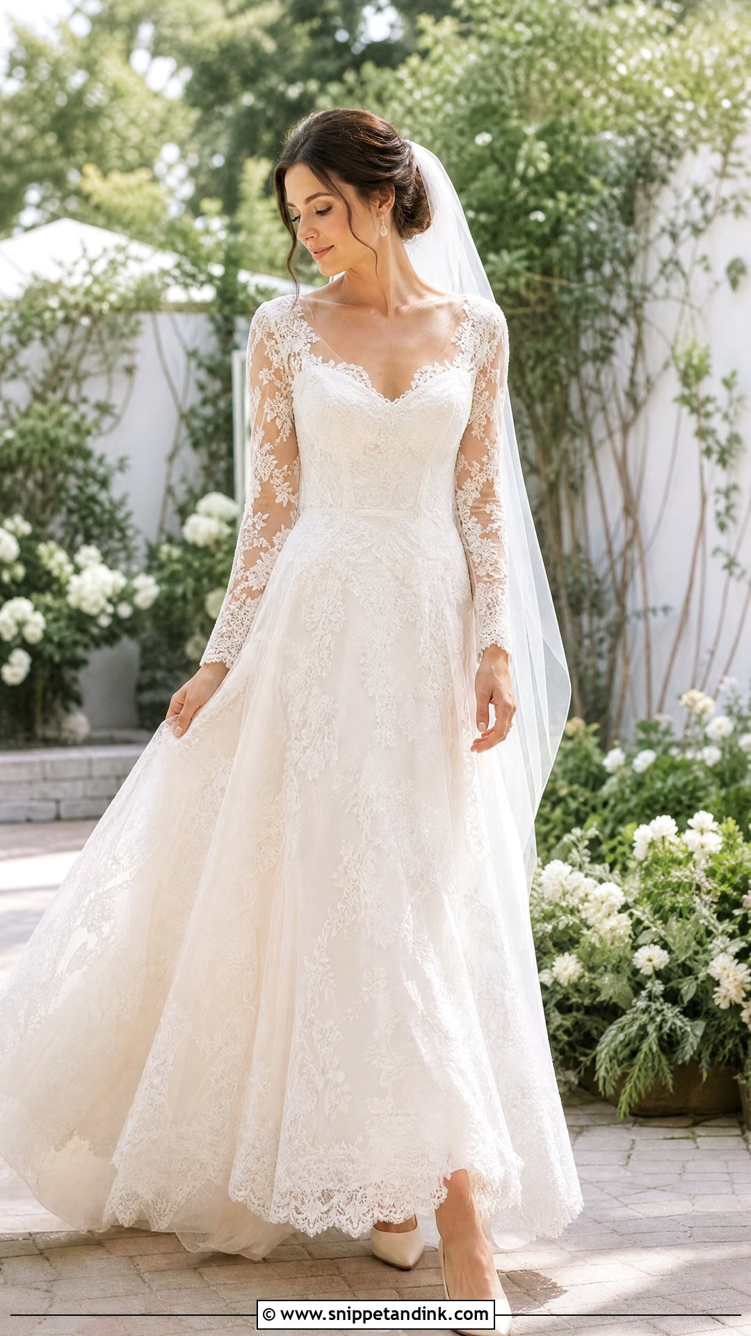 Lace Wedding Dress - Snippet and Ink - 25 New Wedding Dresses