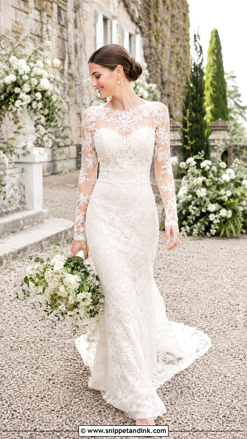 Lace Wedding Dress - Snippet and Ink - 25 Wedding Dresses Gown