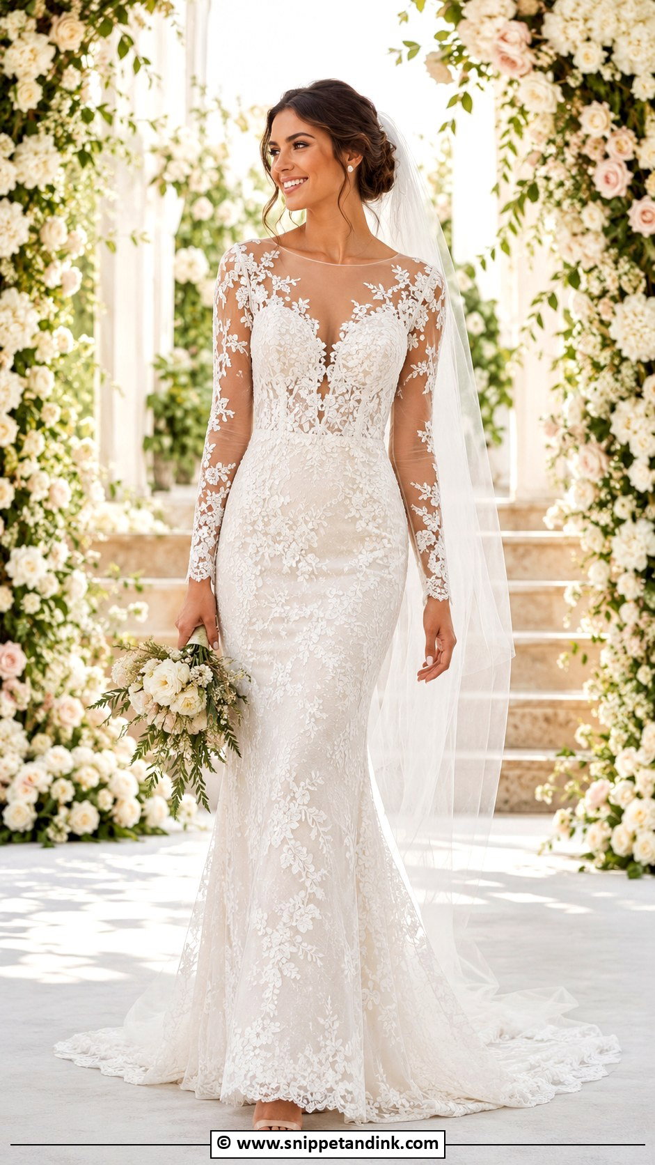 Lace Wedding Dress - Snippet and Ink - 30 Dream Wedding Ideas Dresses