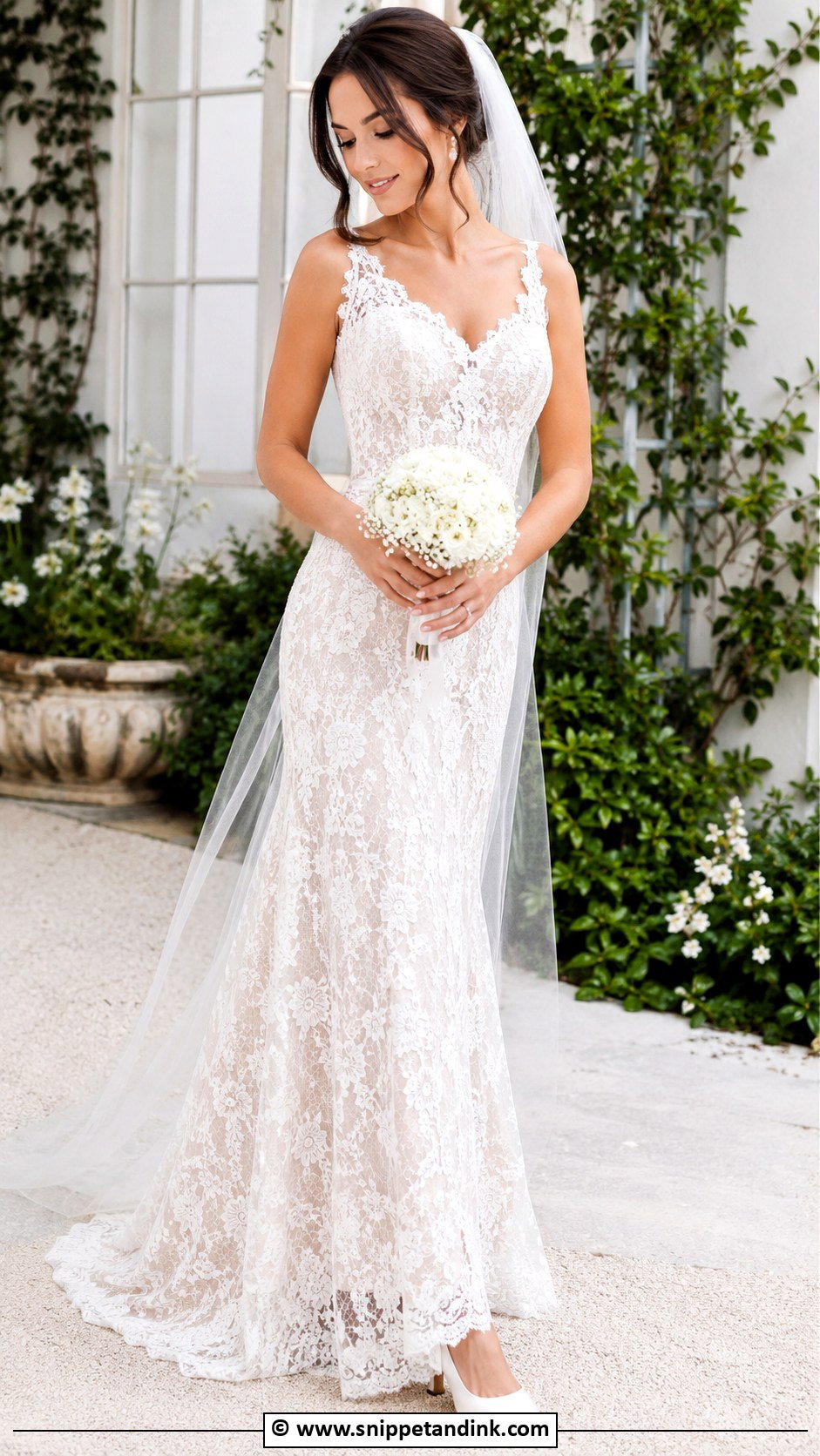 Lace Wedding Dress - Snippet and Ink - 35 Wedding Dress Styles