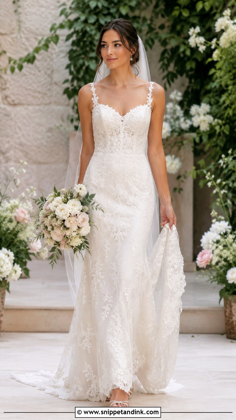 Lace Wedding Dress - Snippet and Ink - 30 Best Wedding Dresses