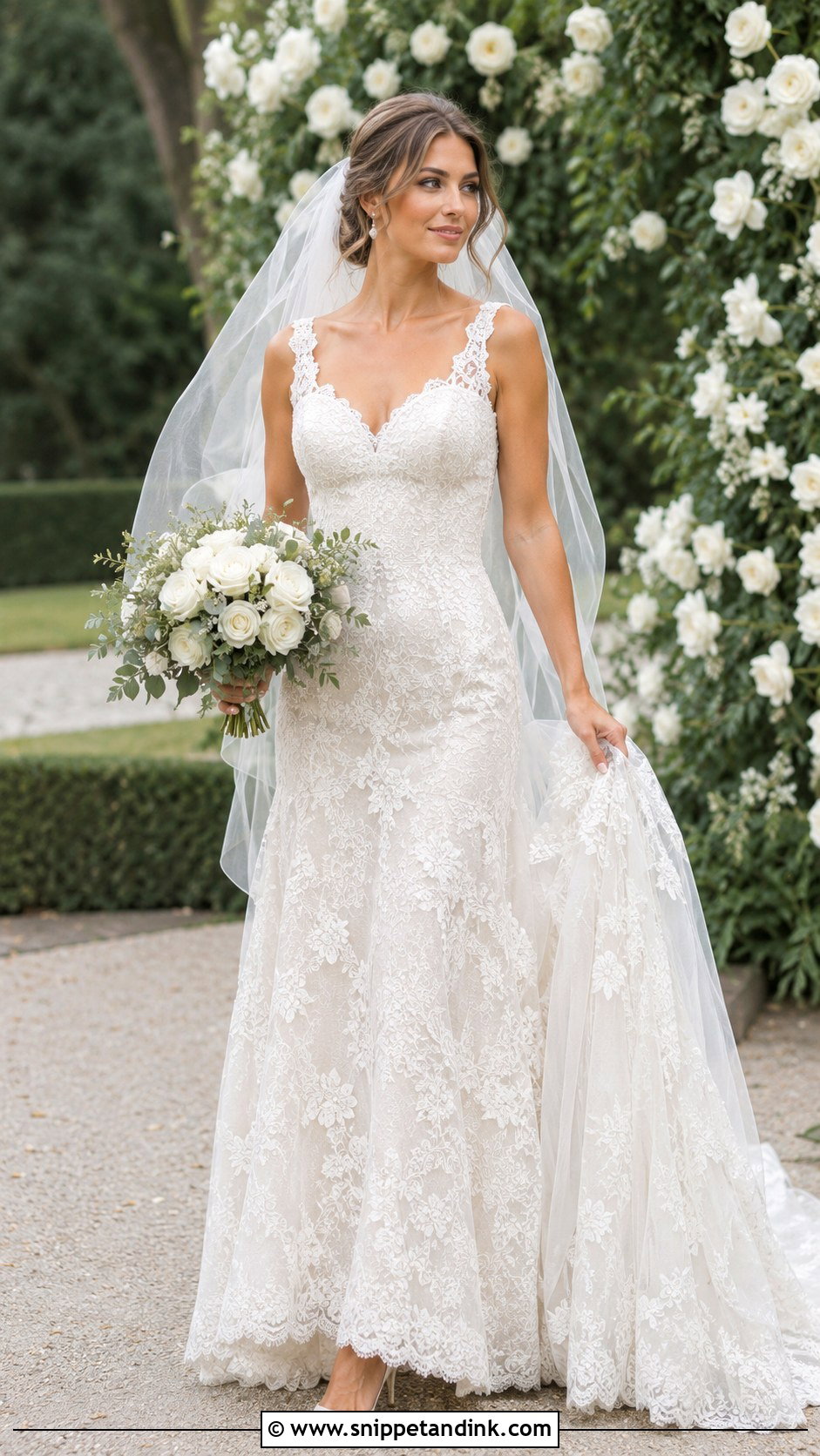 Lace Wedding Dress - Snippet and Ink - 30 Wedding Dress for Women Ideas