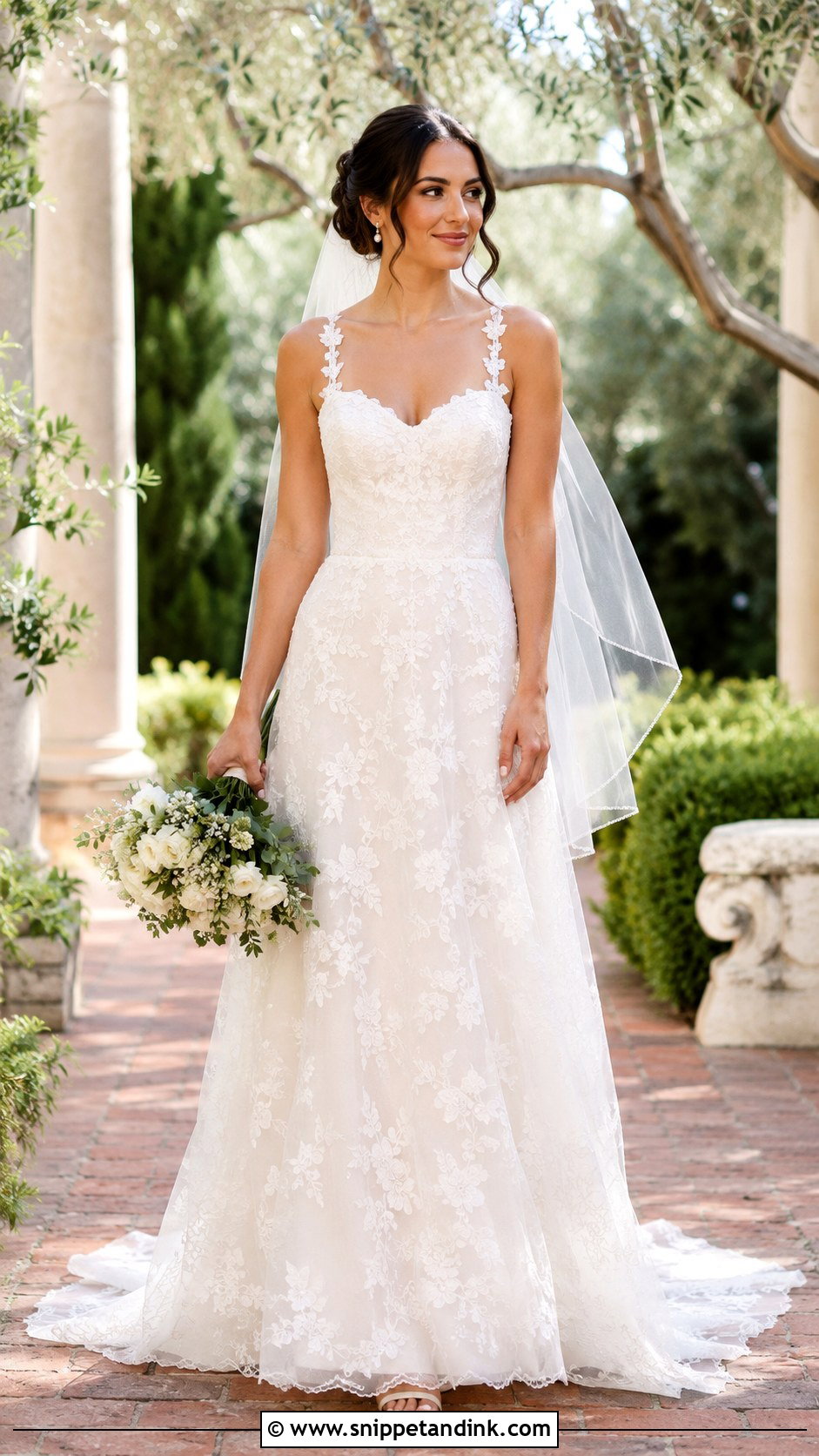 Lace Wedding Dress With Straps - Snippet and Ink - 25 Wedding Dress with Straps Ideas