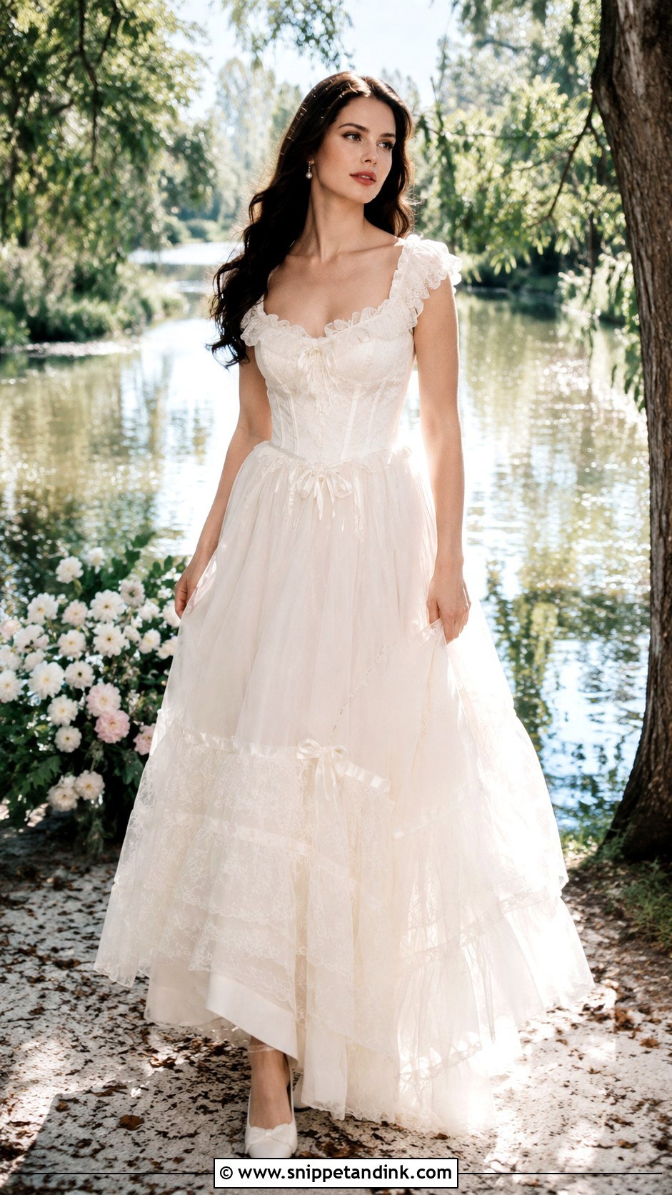 Lana Del Rey Bayou Wedding Dress - Snippet and Ink - 25 Lana Del Rey Wedding Dress Ideas