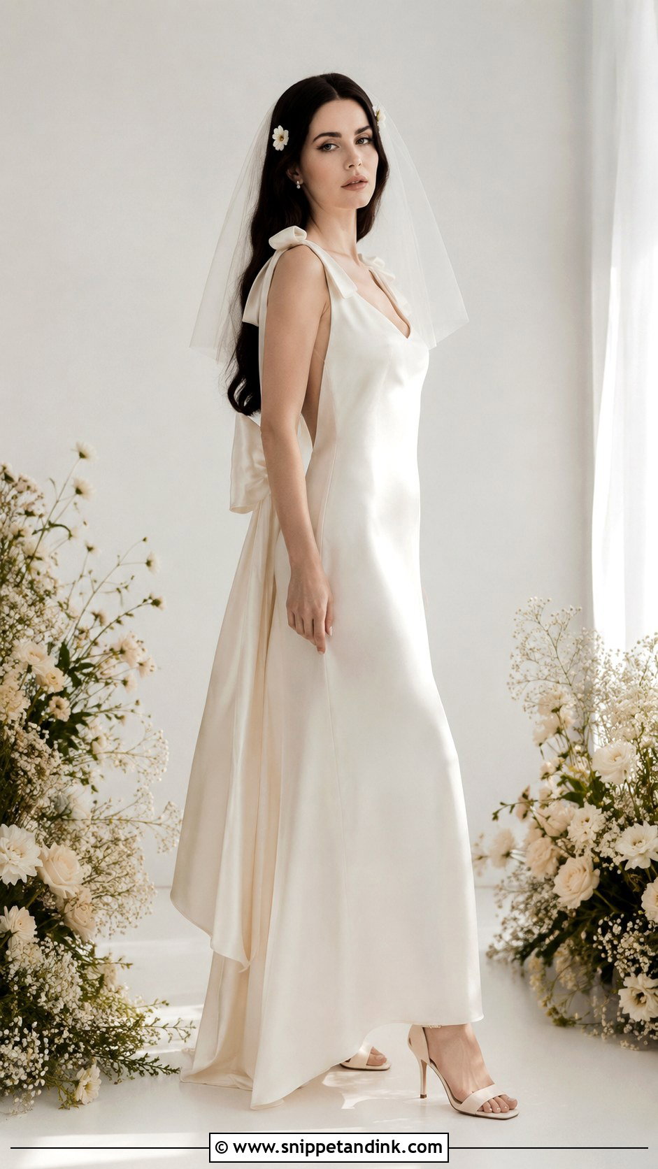 Lana Del Rey Bow Wedding Dress - Snippet and Ink - 25 Lana Del Rey Wedding Dress Ideas