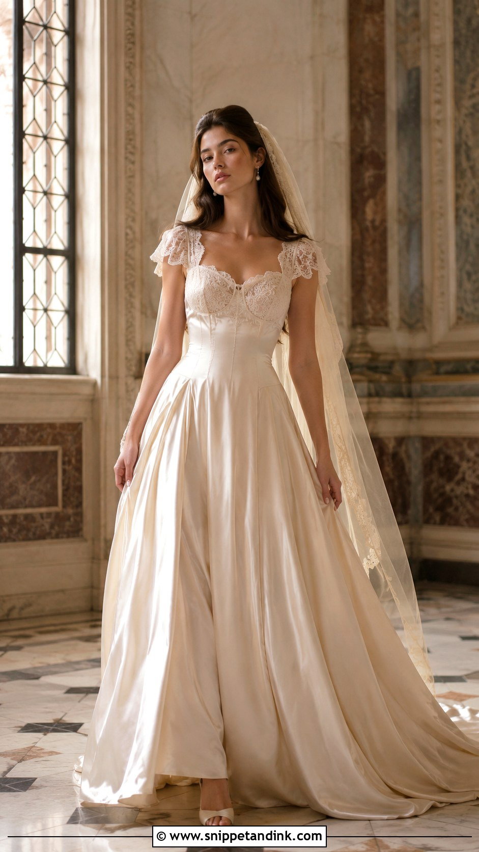 Lana Del Rey Champagne Wedding Dress - Snippet and Ink - 25 Lana Del Rey Wedding Dress Ideas