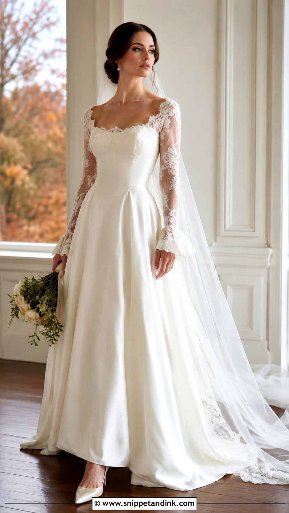 Lana Del Rey Long Sleeve Wedding Dress - Snippet and Ink - 25 Lana Del Rey Wedding Dress Ideas