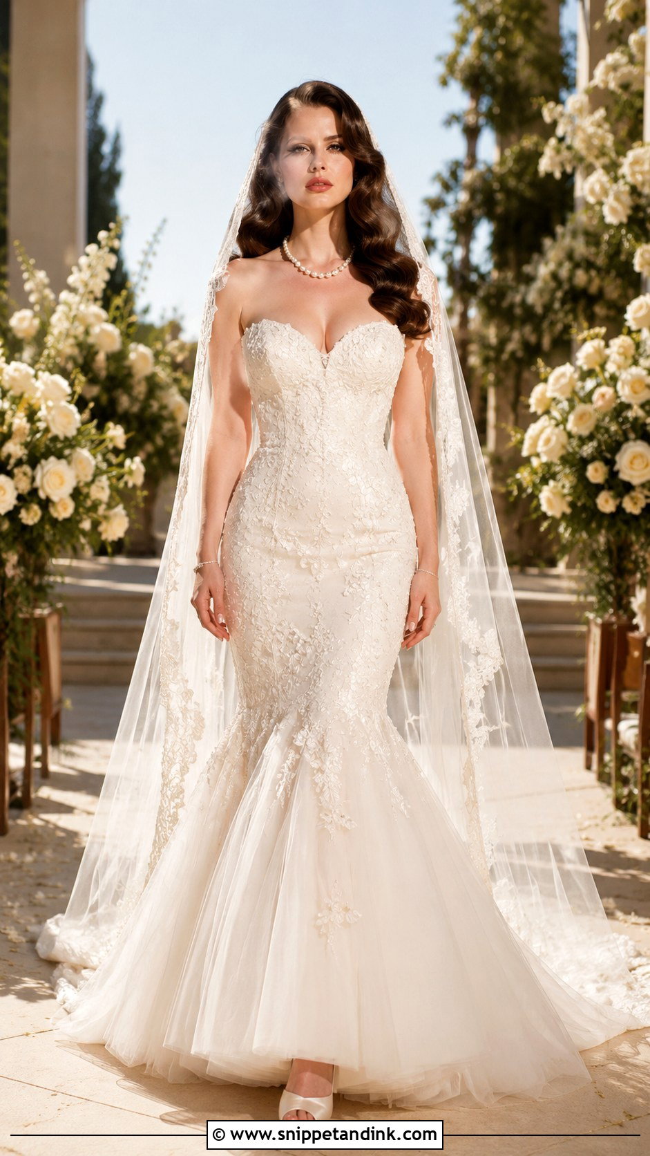 Lana Del Rey Mermaid Wedding Dress - Snippet and Ink - 25 Lana Del Rey Wedding Dress Ideas