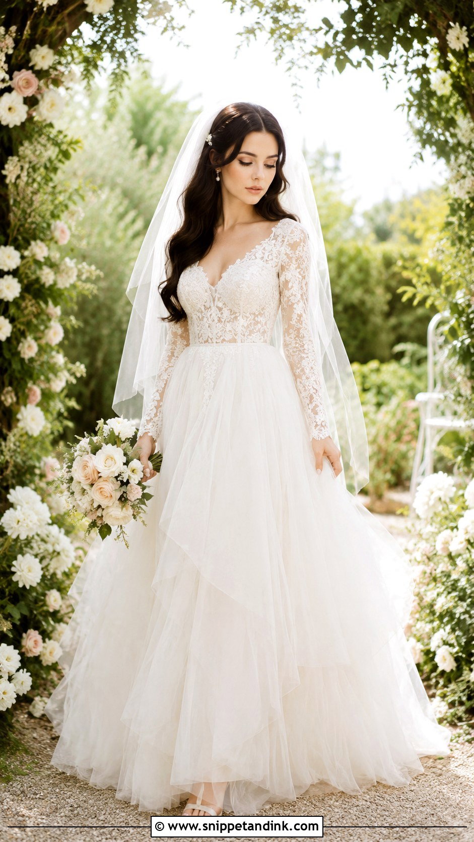 Lana Del Rey Tulle Wedding Dress - Snippet and Ink - 25 Lana Del Rey Wedding Dress Ideas