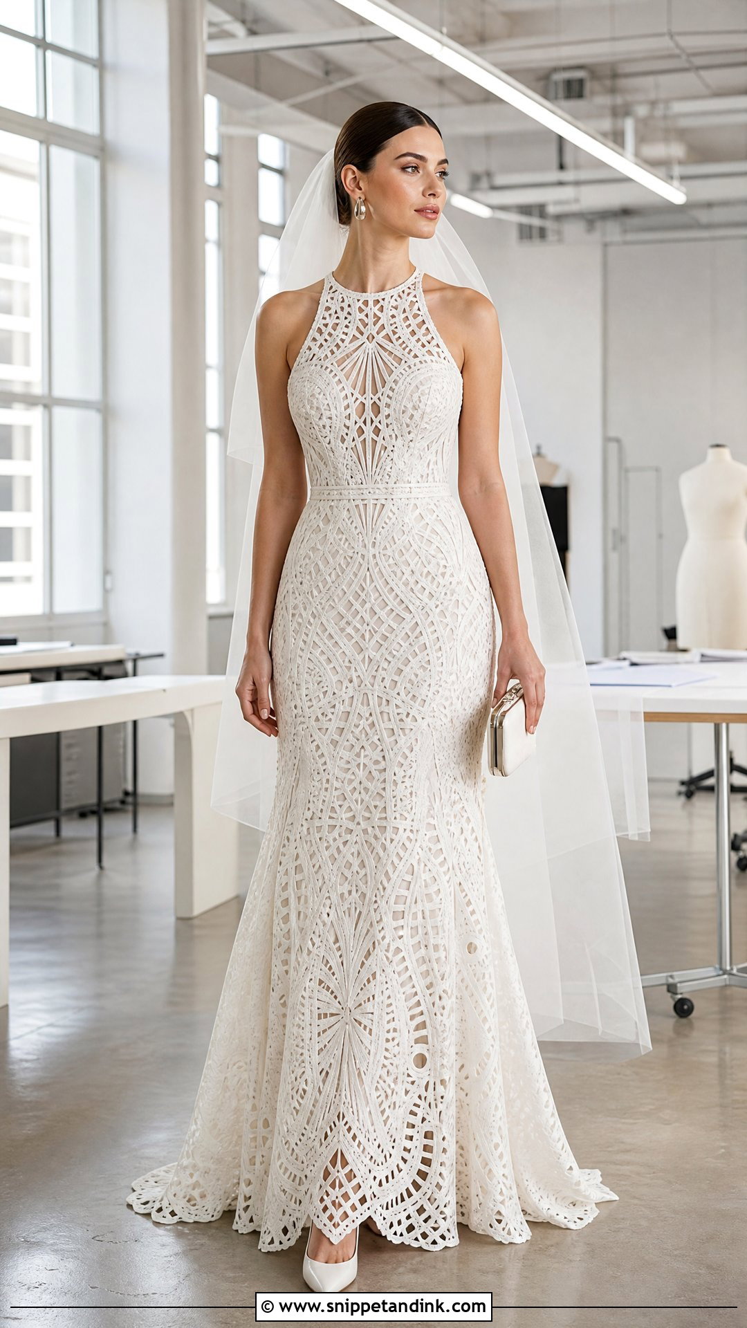 Laser Cut Lace Wedding Dress - Snippet and Ink - 25 Future Wedding Dress Ideas