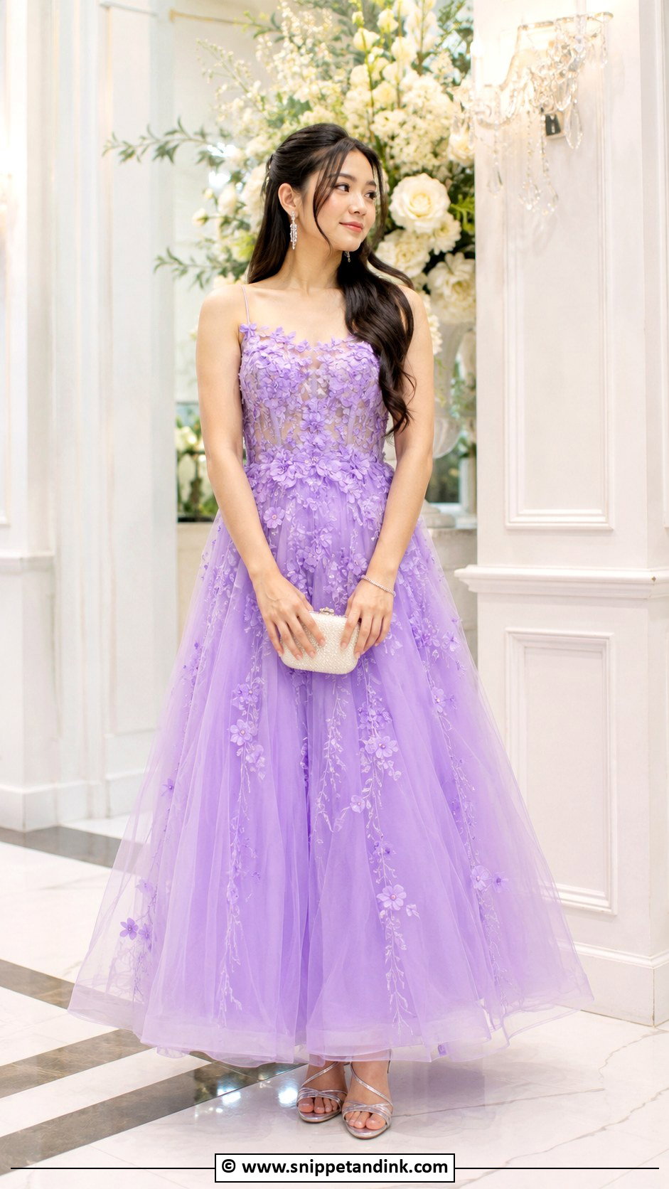 Lavender Debut Dress - Snippet and Ink - 25 Debut Dress Ideas