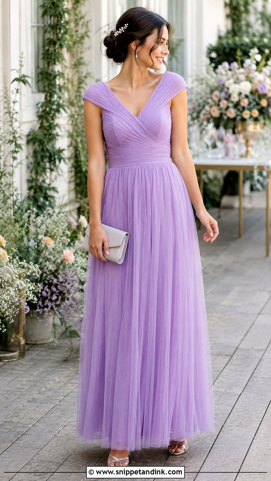 Lavender Infinity Dress With Tulle - Snippet and Ink - 20 Infinity Dress with Tulle Ideas