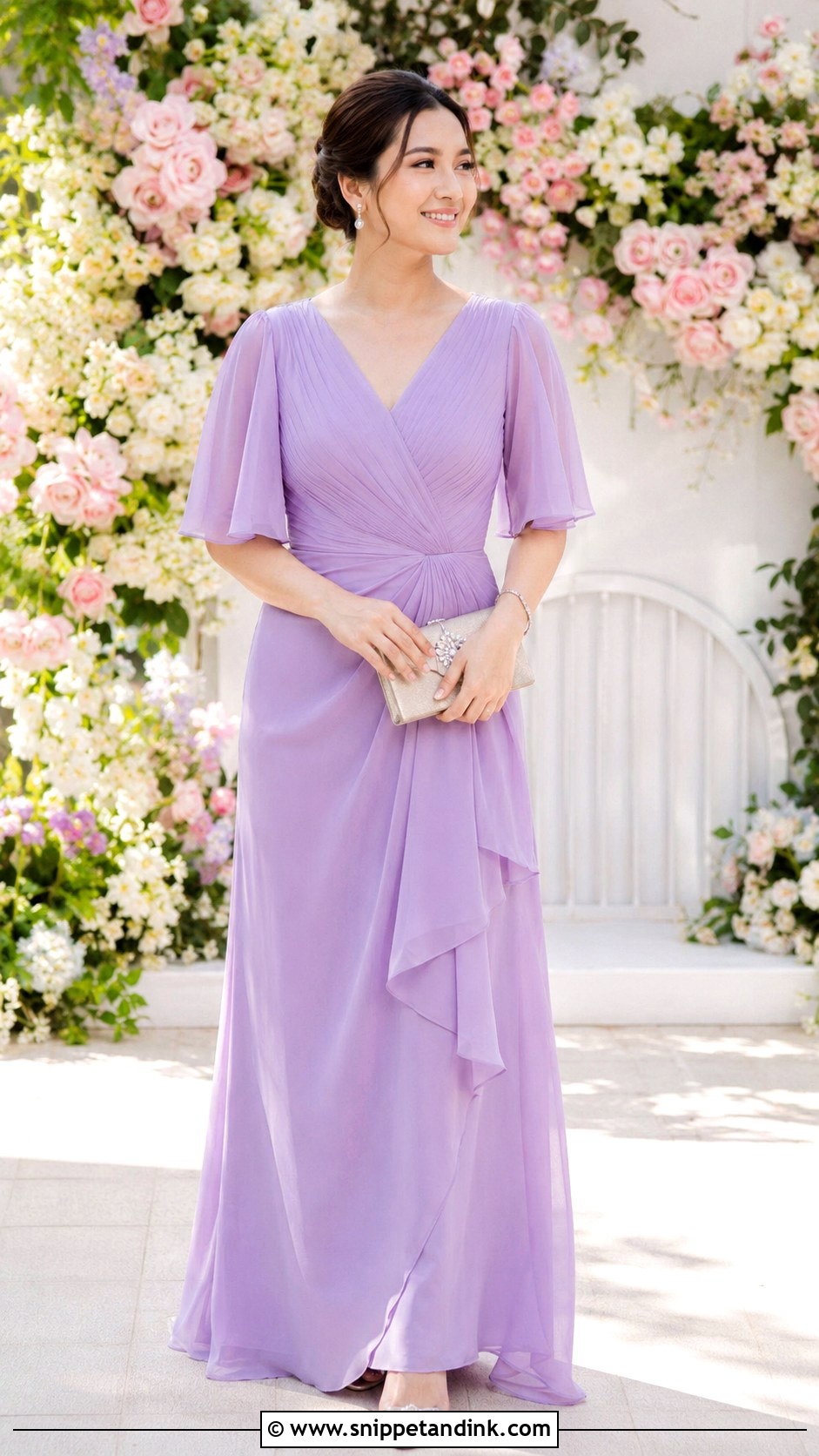 Lavender Ninang Gown - Snippet and Ink - 25 Ninang Dress for Wedding Philippines Ideas