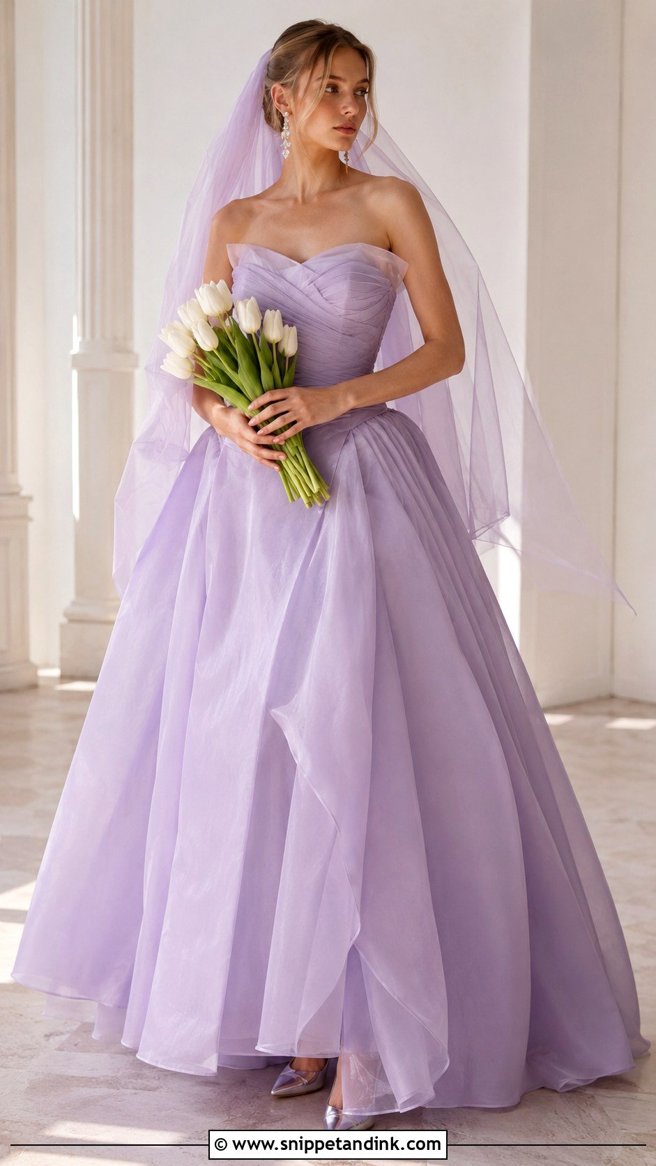 Lavender Organza Wedding Dress - Snippet and Ink - 20 Lavender Wedding Dress the Bride Ideas
