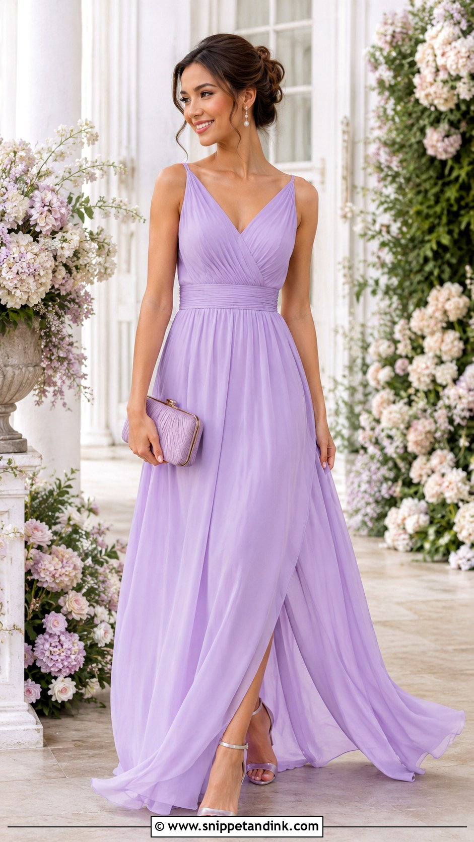 Lavender Principal Sponsor Gown - Snippet and Ink - 25 Principal Sponsor Dress for Wedding Ideas